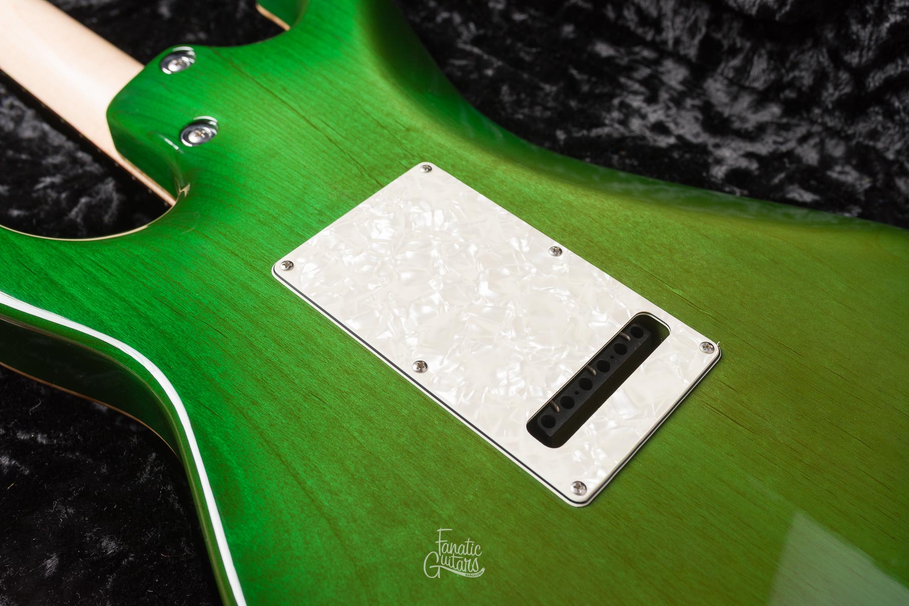 Tom Anderson Drop Top Classic Shorty Hollow - Key Lime Burst #12-16-14A Segunda Mano