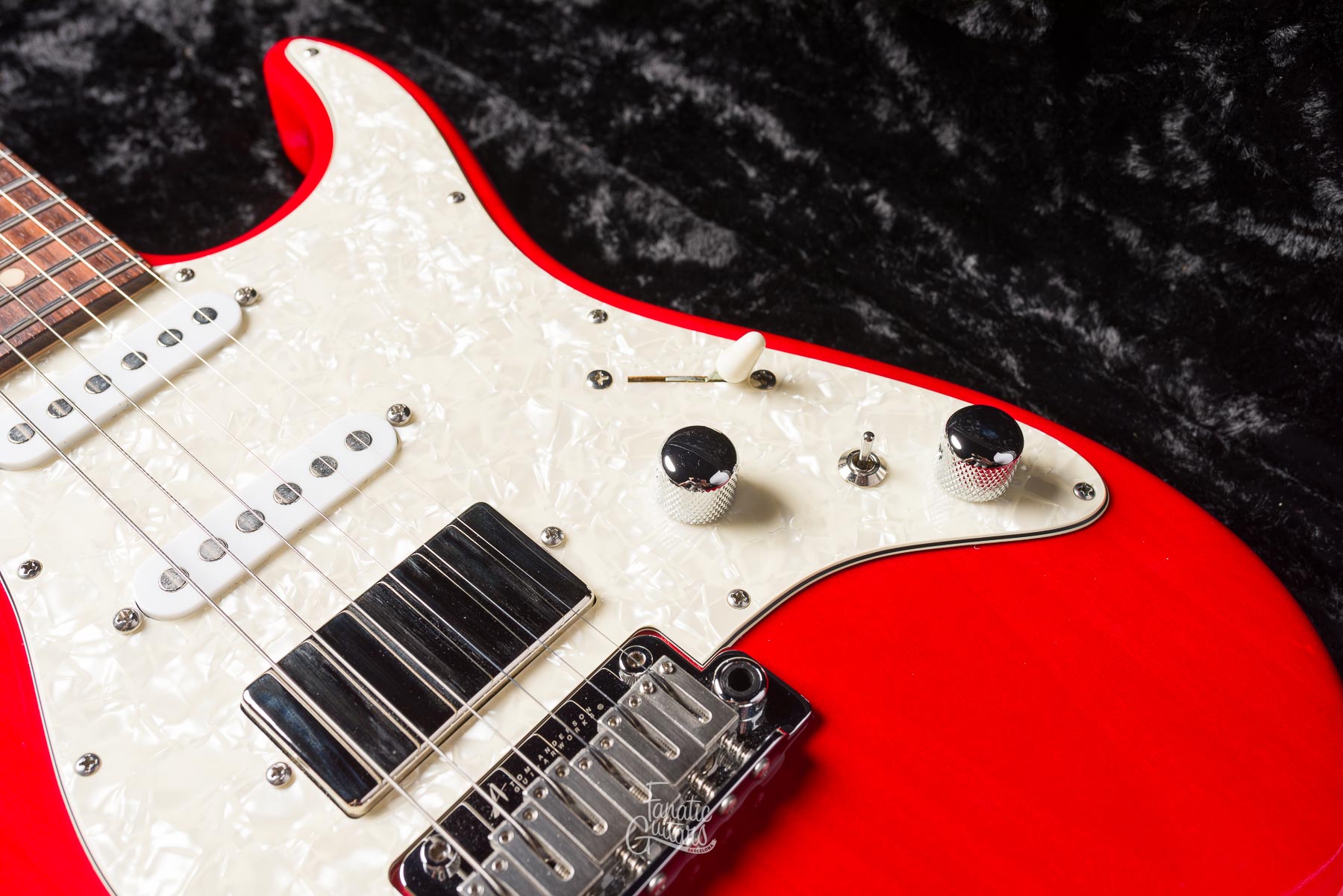 Tom Anderson The Classic - Transparent Red #06-02-15P Second Hand