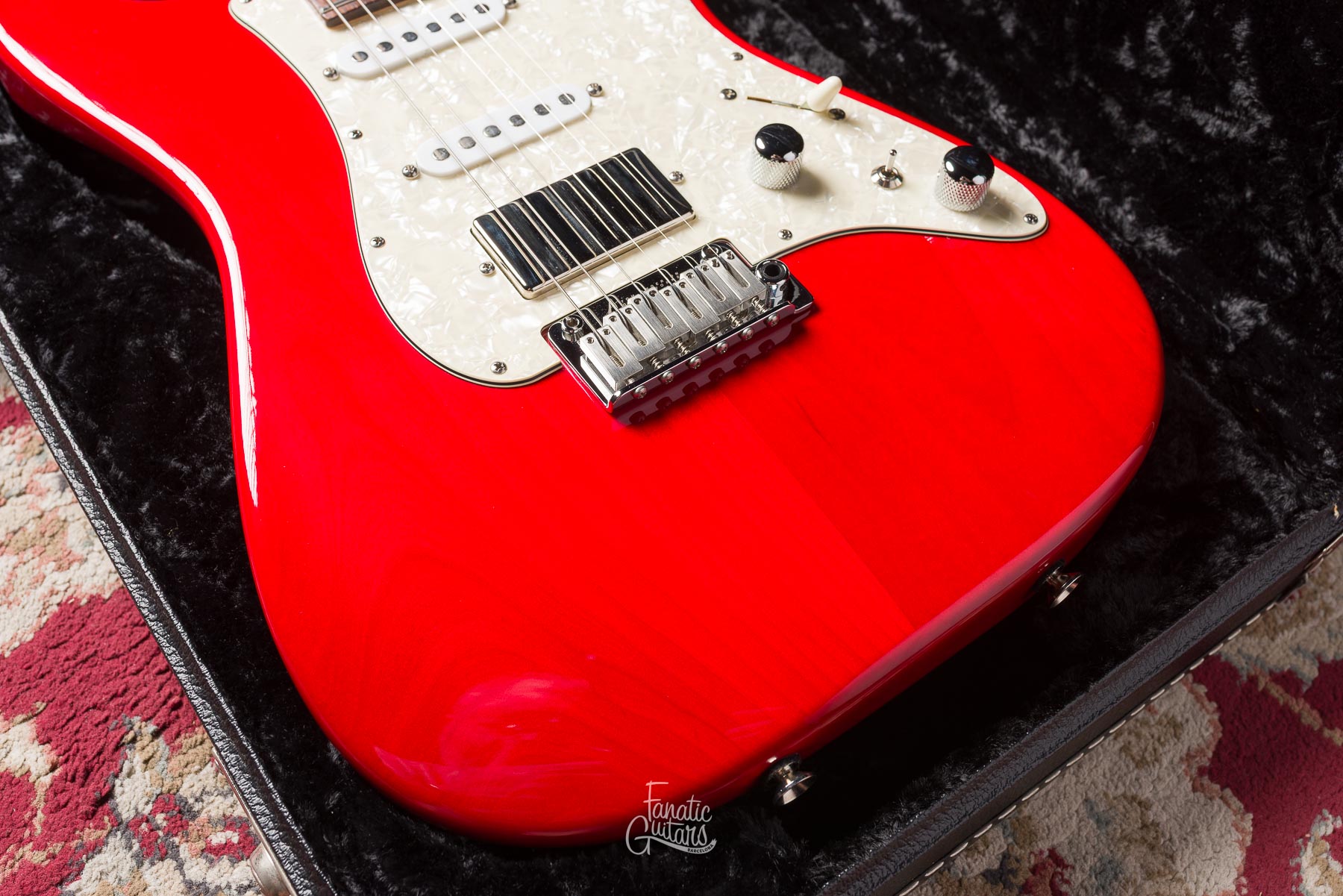 Tom Anderson The Classic - Transparent Red #06-02-15P Second Hand