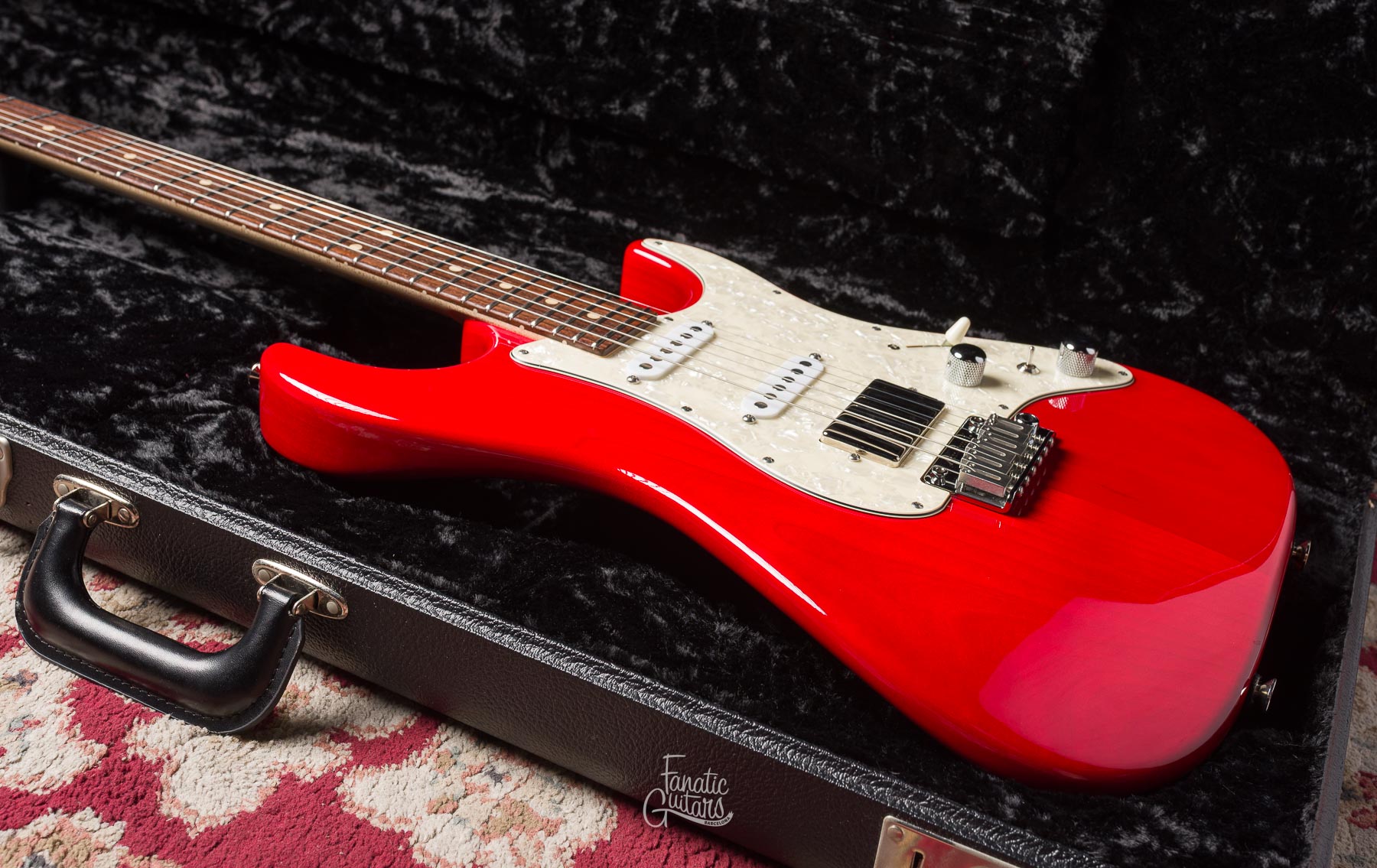Tom Anderson The Classic - Transparent Red #06-02-15P Second Hand