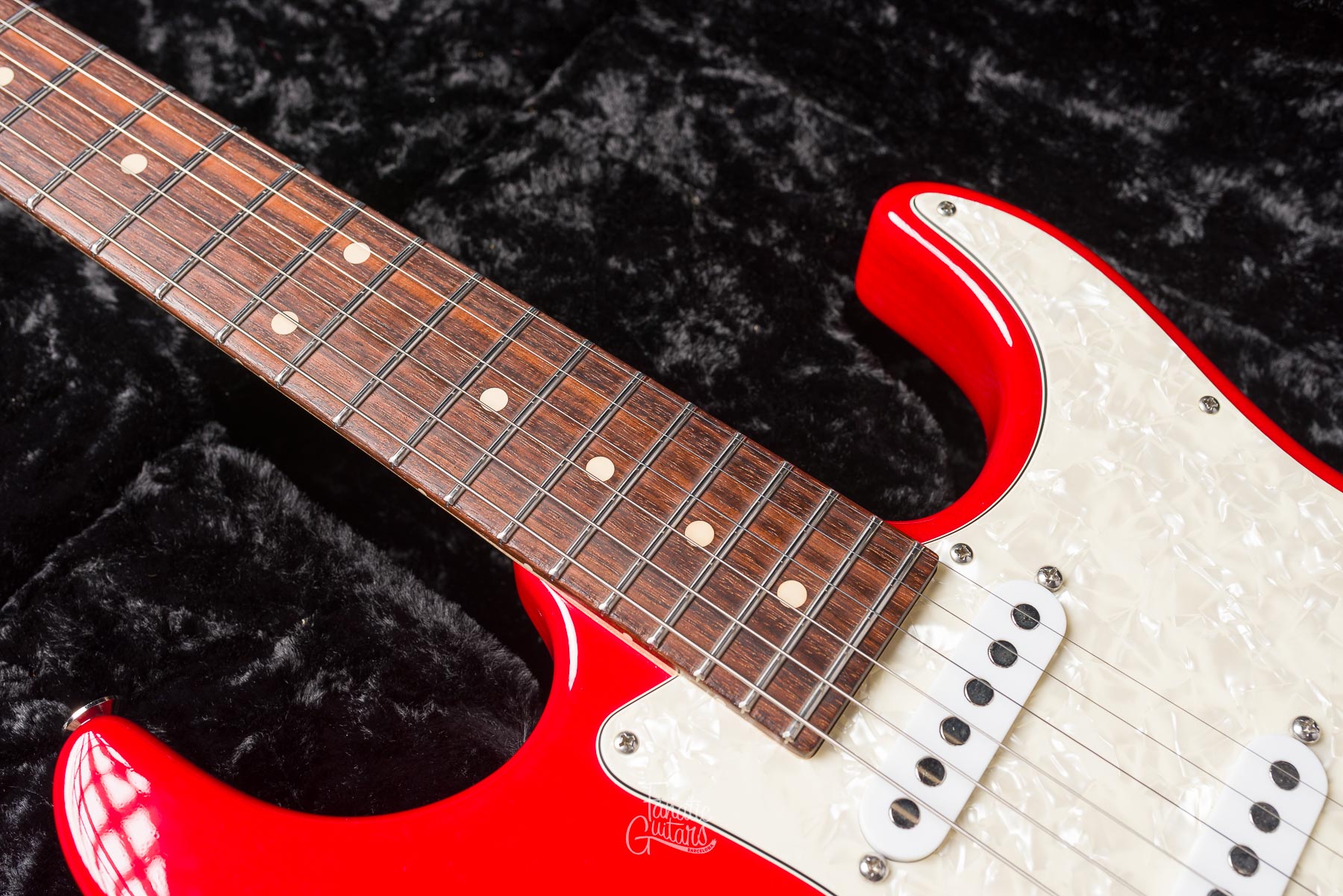 Tom Anderson The Classic - Transparent Red #06-02-15P Second Hand