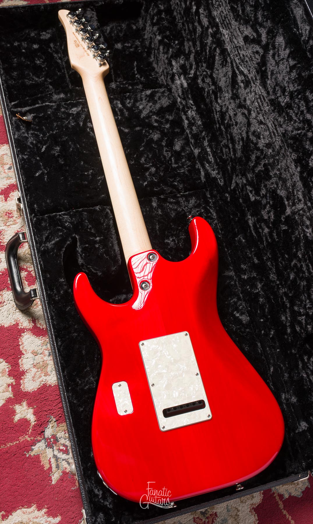 Tom Anderson The Classic - Transparent Red #06-02-15P Second Hand
