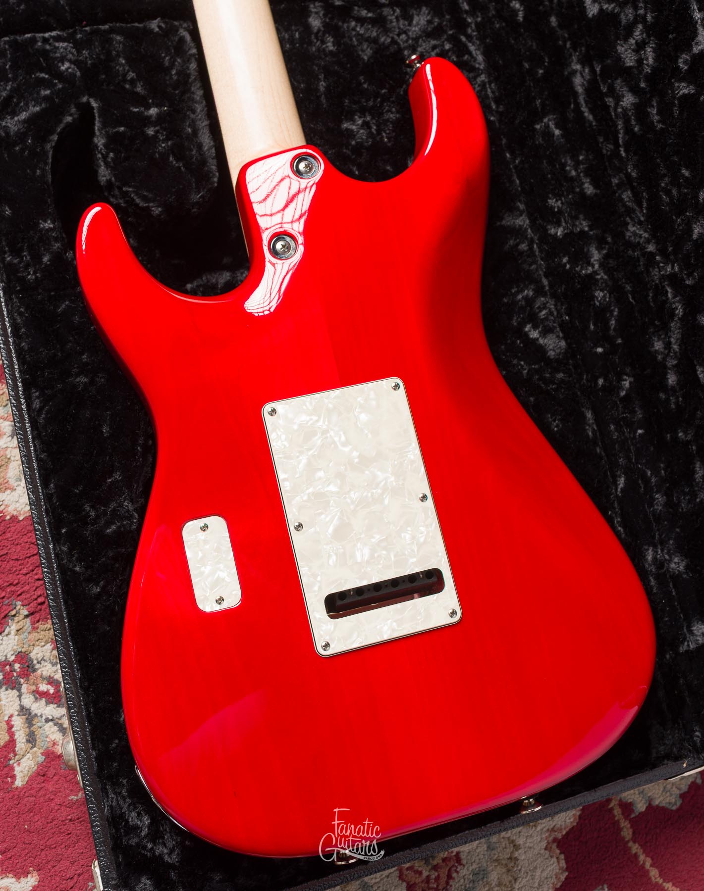 Tom Anderson The Classic - Transparent Red #06-02-15P Second Hand