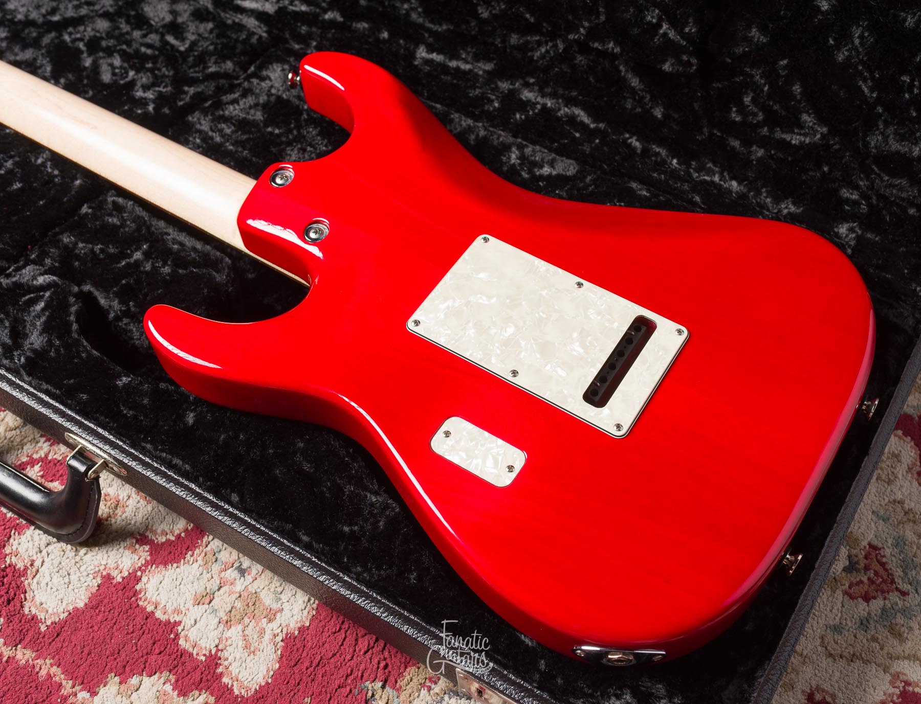 Tom Anderson The Classic - Transparent Red #06-02-15P Second Hand