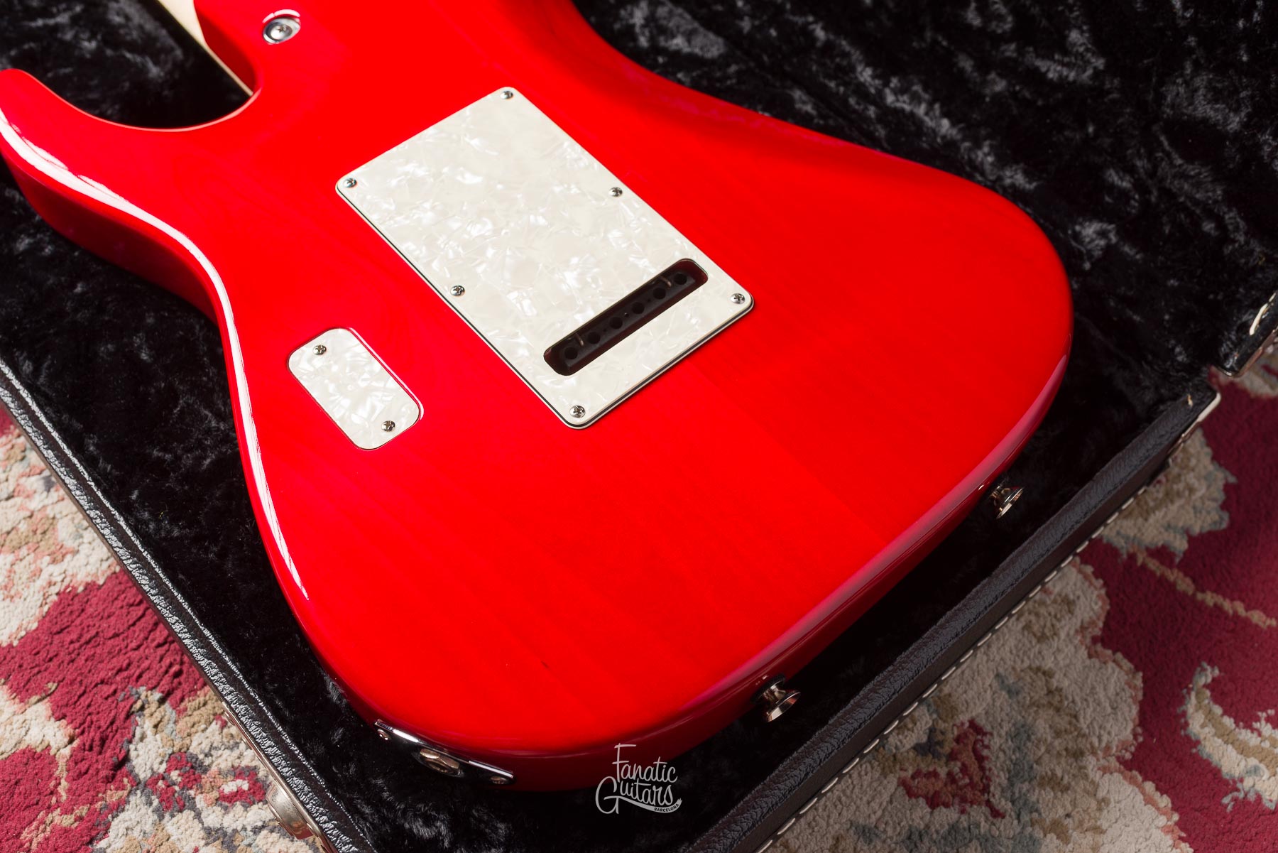 Tom Anderson The Classic - Transparent Red #06-02-15P Second Hand