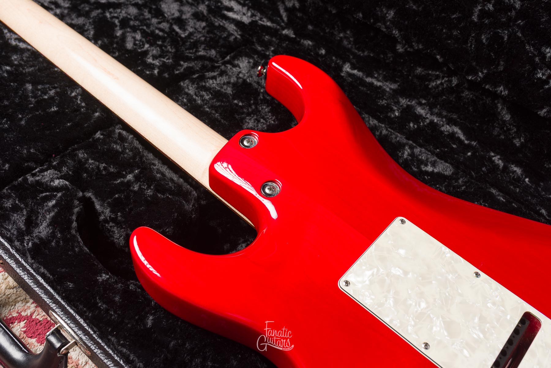 Tom Anderson The Classic - Transparent Red #06-02-15P Second Hand