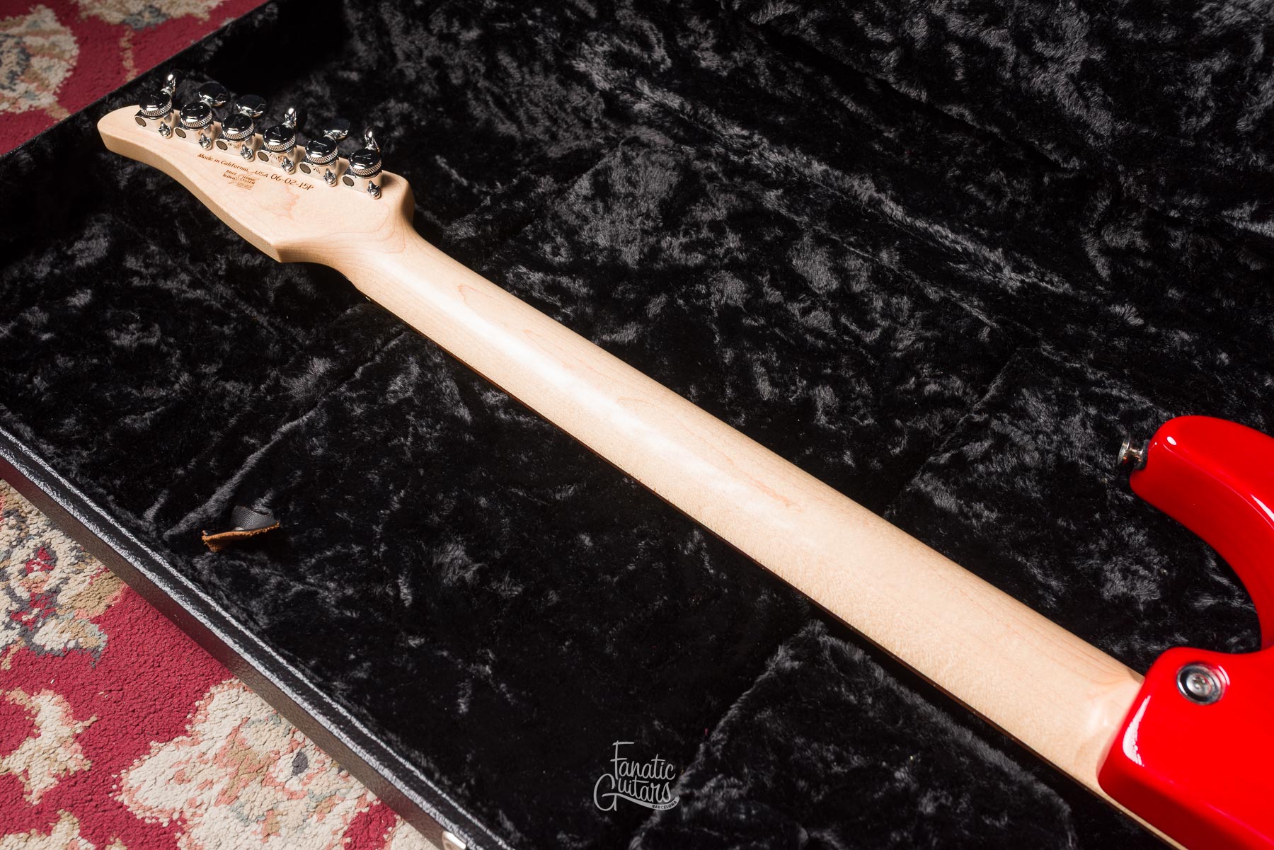 Tom Anderson The Classic - Transparent Red #06-02-15P Second Hand