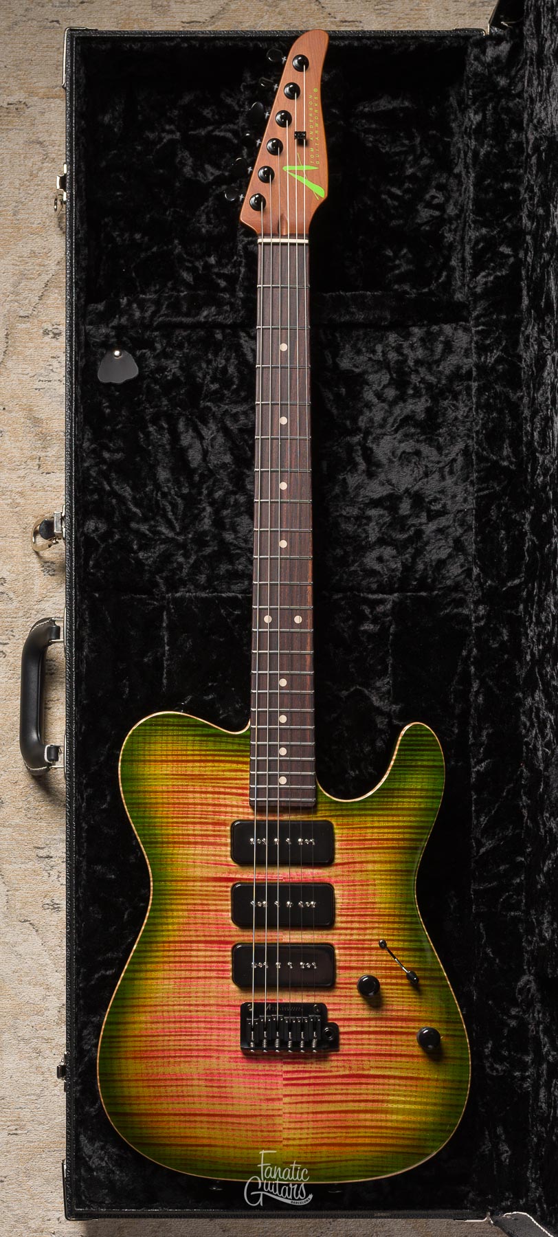 Tom Anderson Top T - Natural Watermelon Burst #07-14-25N