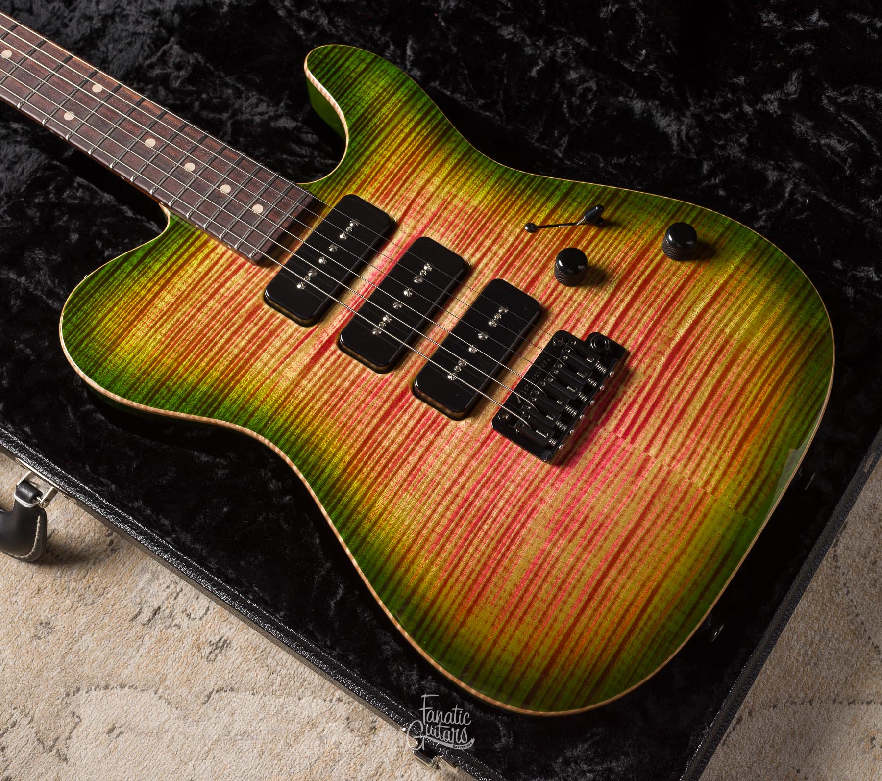 Tom Anderson Top T - Natural Watermelon Burst #07-14-25N