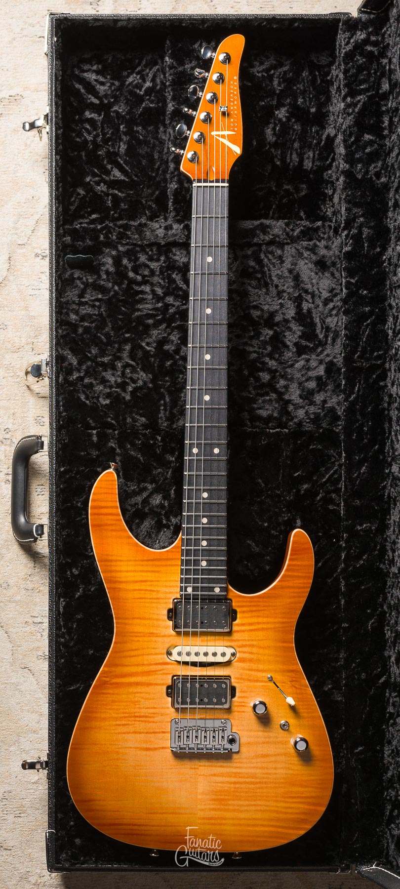 Tom Anderson Angel - Natural Honey Burst #07-31-25P