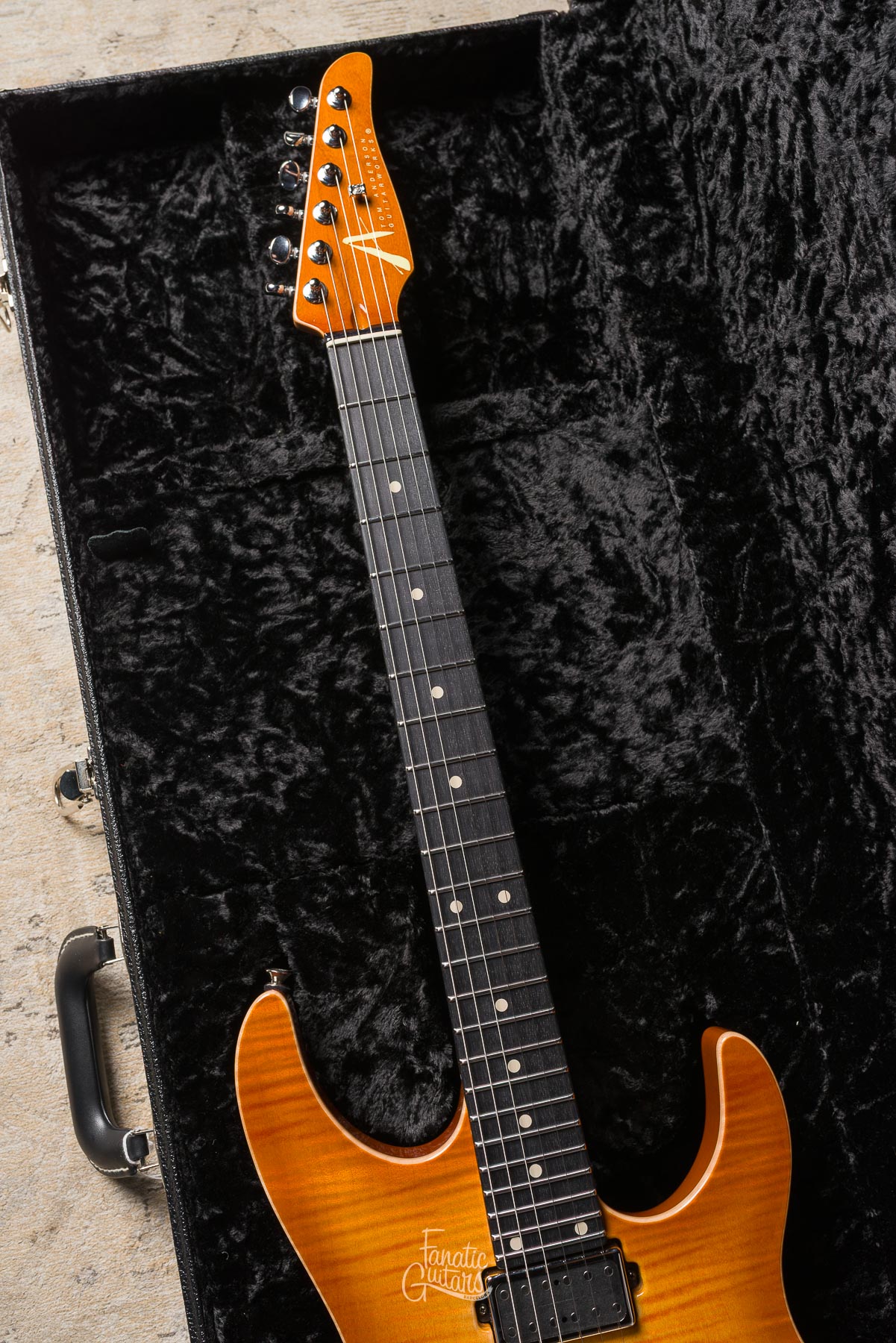 Tom Anderson Angel - Natural Honey Burst #07-31-25P