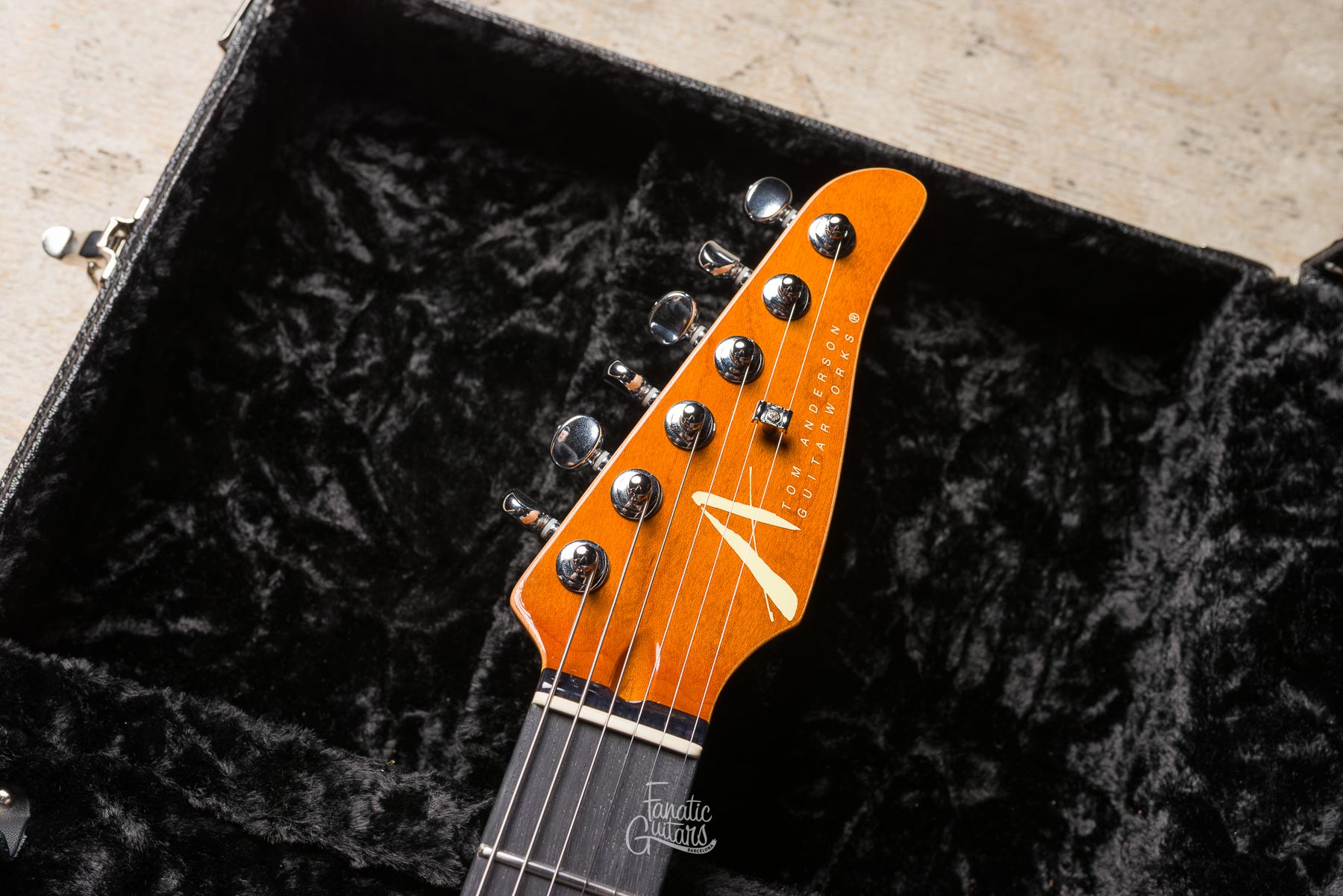 Tom Anderson Angel - Natural Honey Burst #07-31-25P