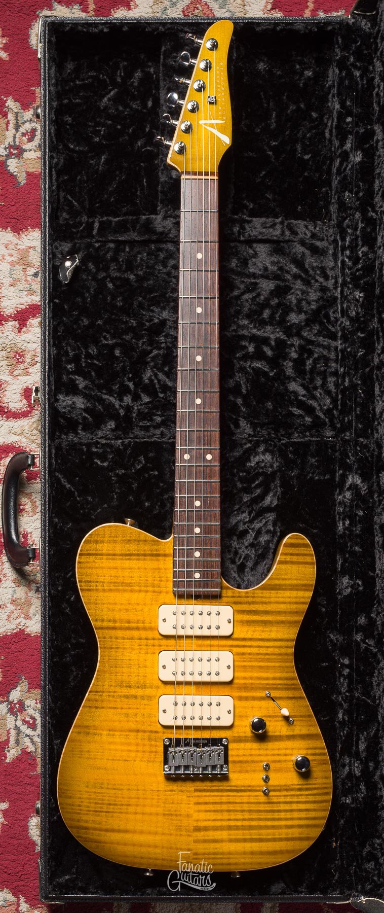 Tom Anderson Hollow T Drop Top - Deep Tobacco Fade #11-21-04A Second Hand