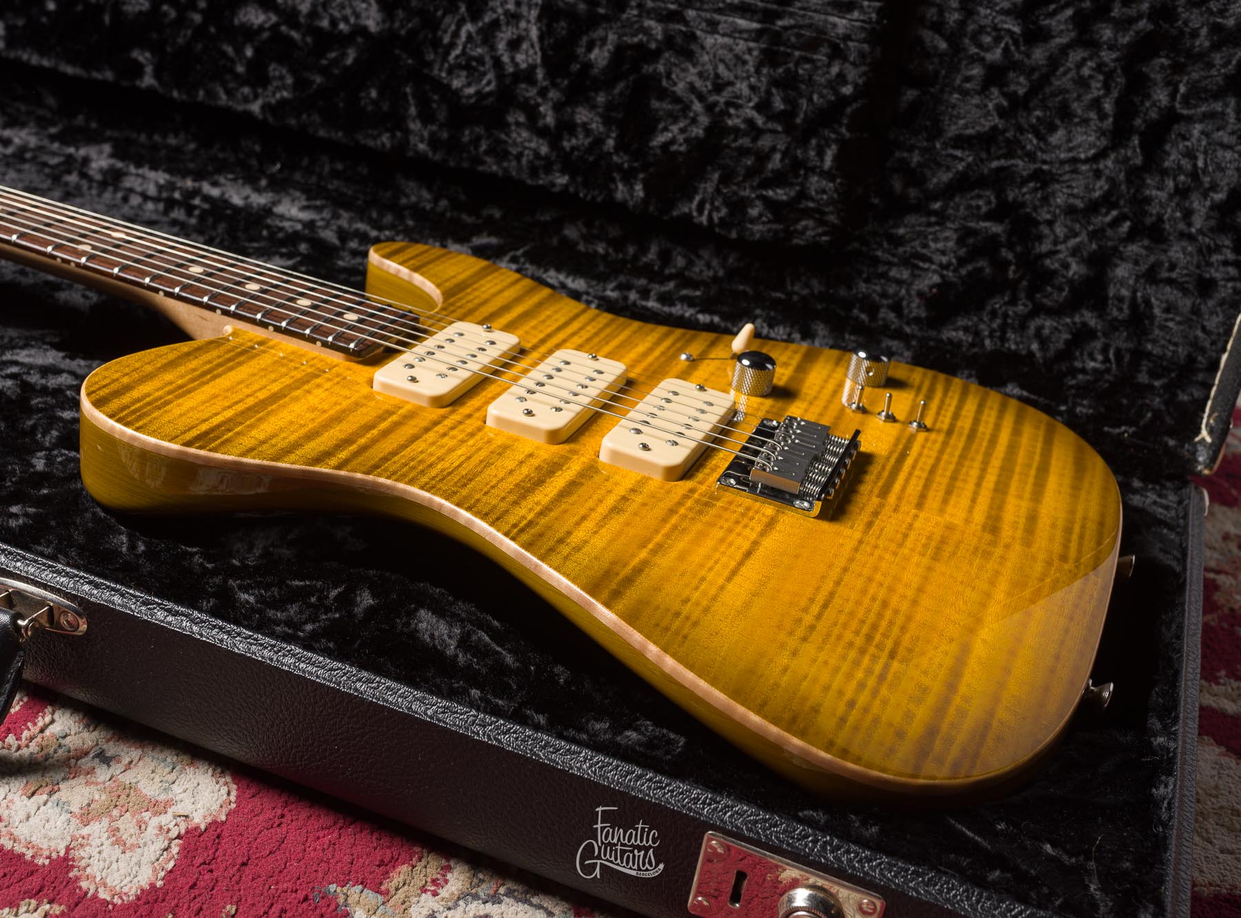 Tom Anderson Hollow T Drop Top - Deep Tobacco Fade #11-21-04A Second Hand