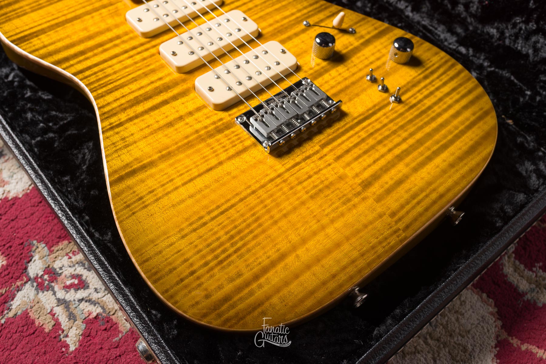 Tom Anderson Hollow T Drop Top - Deep Tobacco Fade #11-21-04A Second Hand
