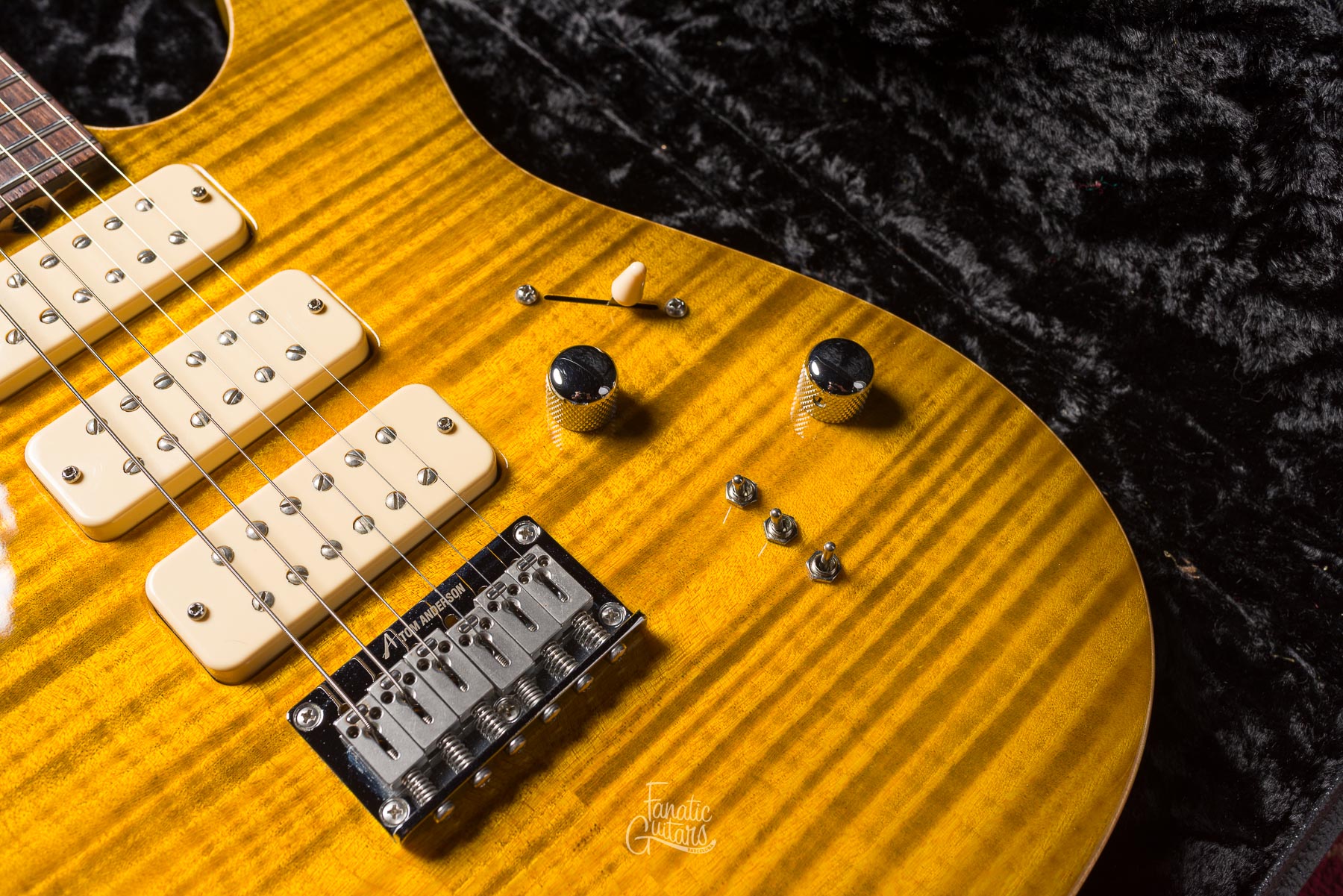 Tom Anderson Hollow T Drop Top - Deep Tobacco Fade #11-21-04A Second Hand