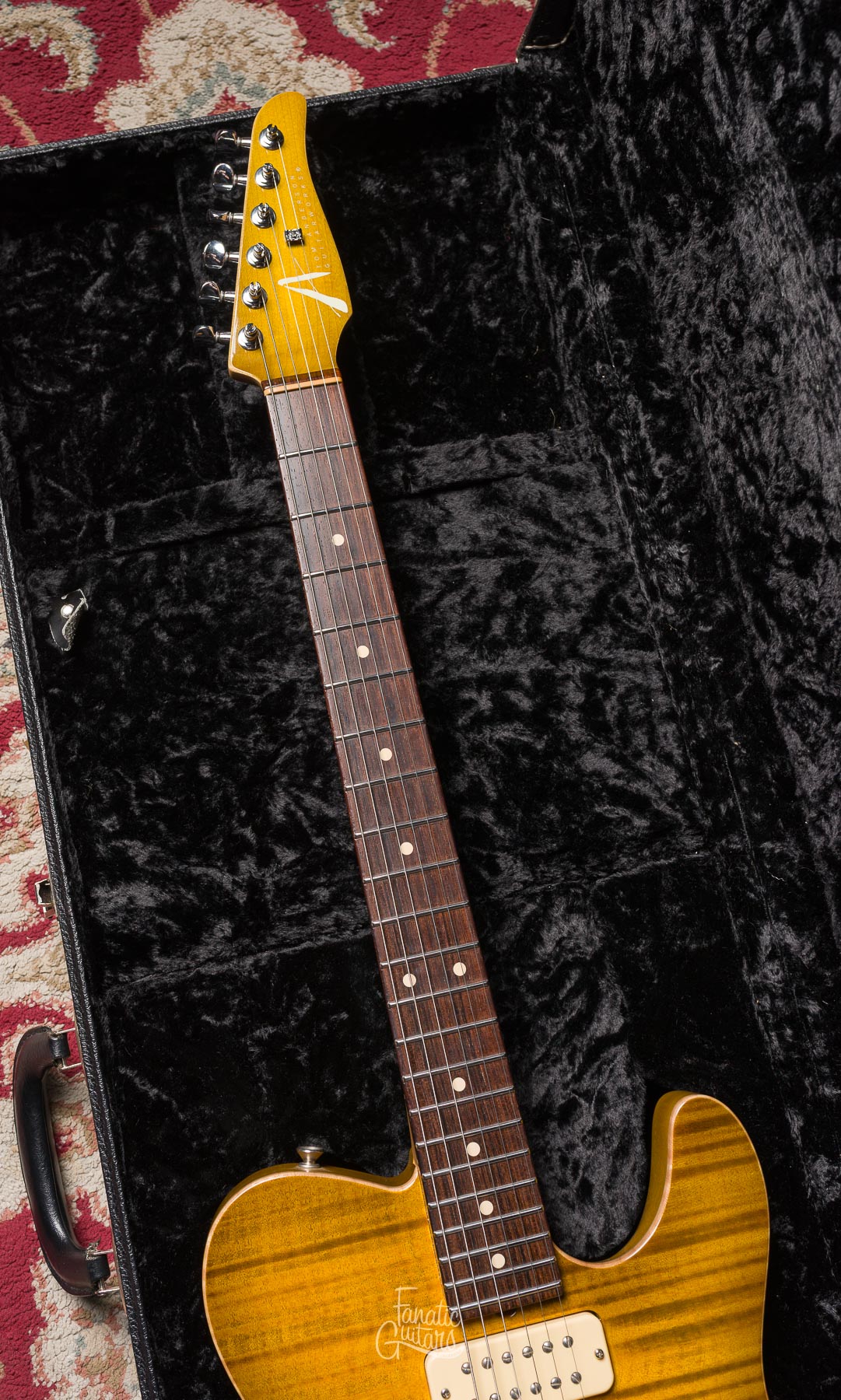 Tom Anderson Hollow T Drop Top - Deep Tobacco Fade #11-21-04A Second Hand