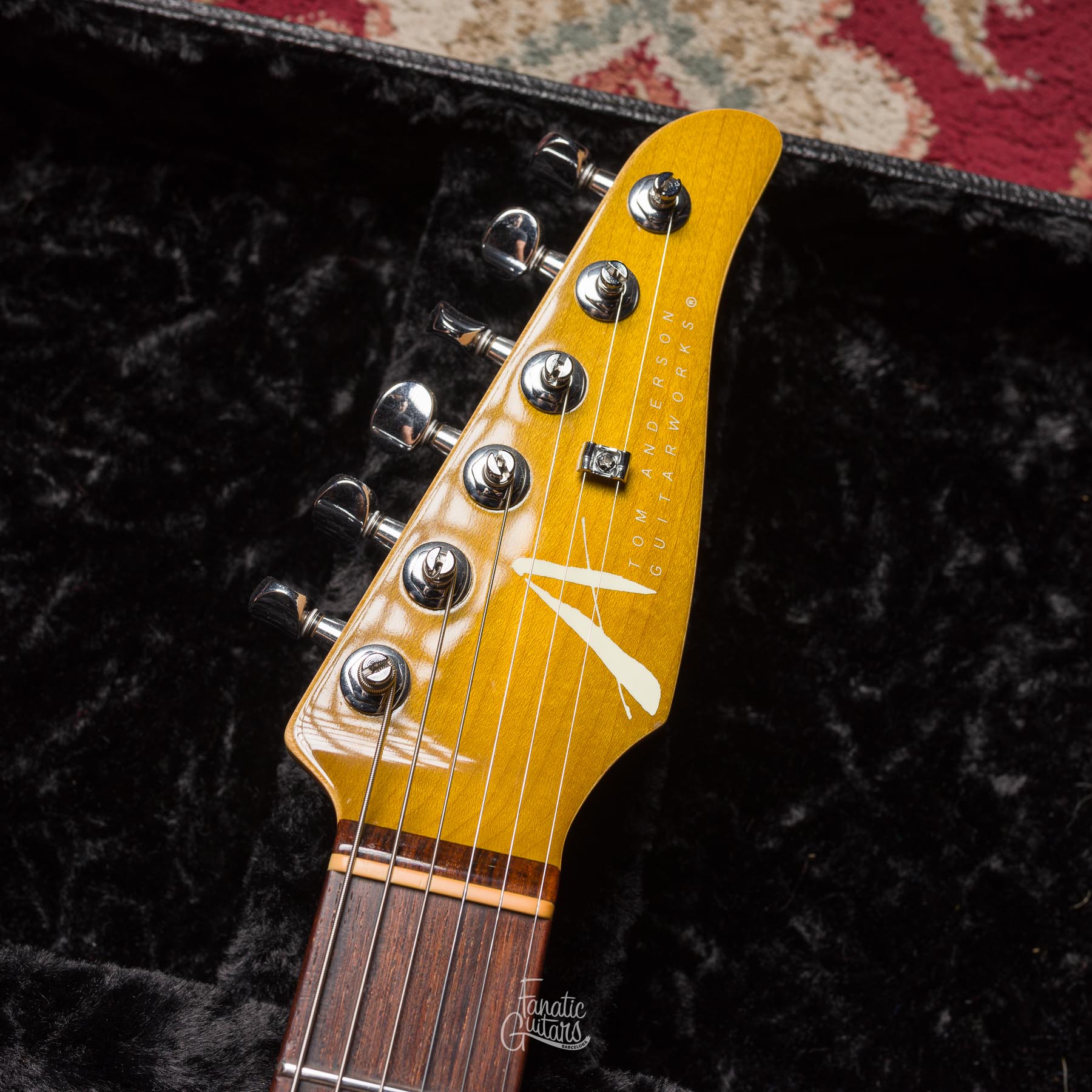 Tom Anderson Hollow T Drop Top - Deep Tobacco Fade #11-21-04A Second Hand