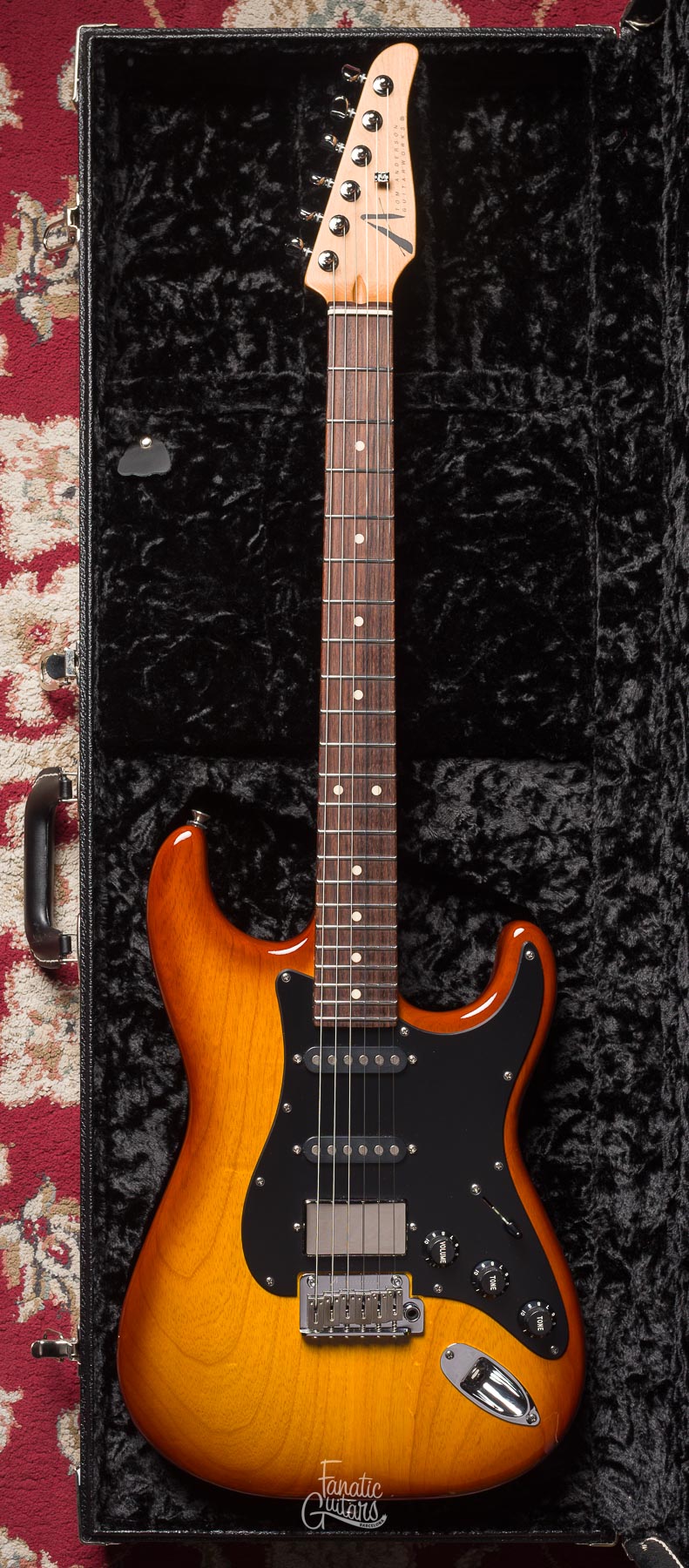 Tom Anderson Icon Classic - Dark Honey Burst #11-12-22P Segunda Mano