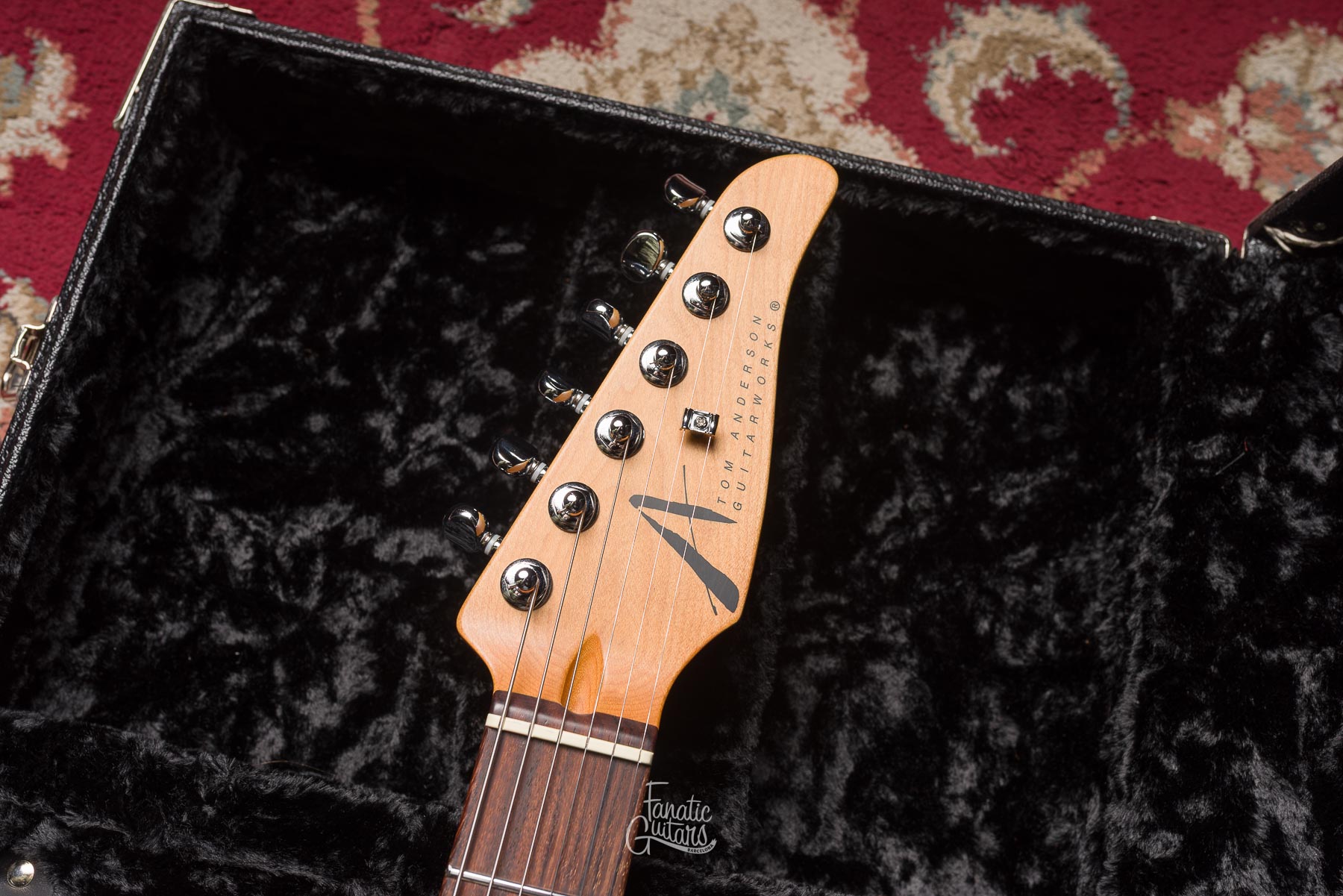 Tom Anderson Icon Classic - Dark Honey Burst #11-12-22P Segunda Mano