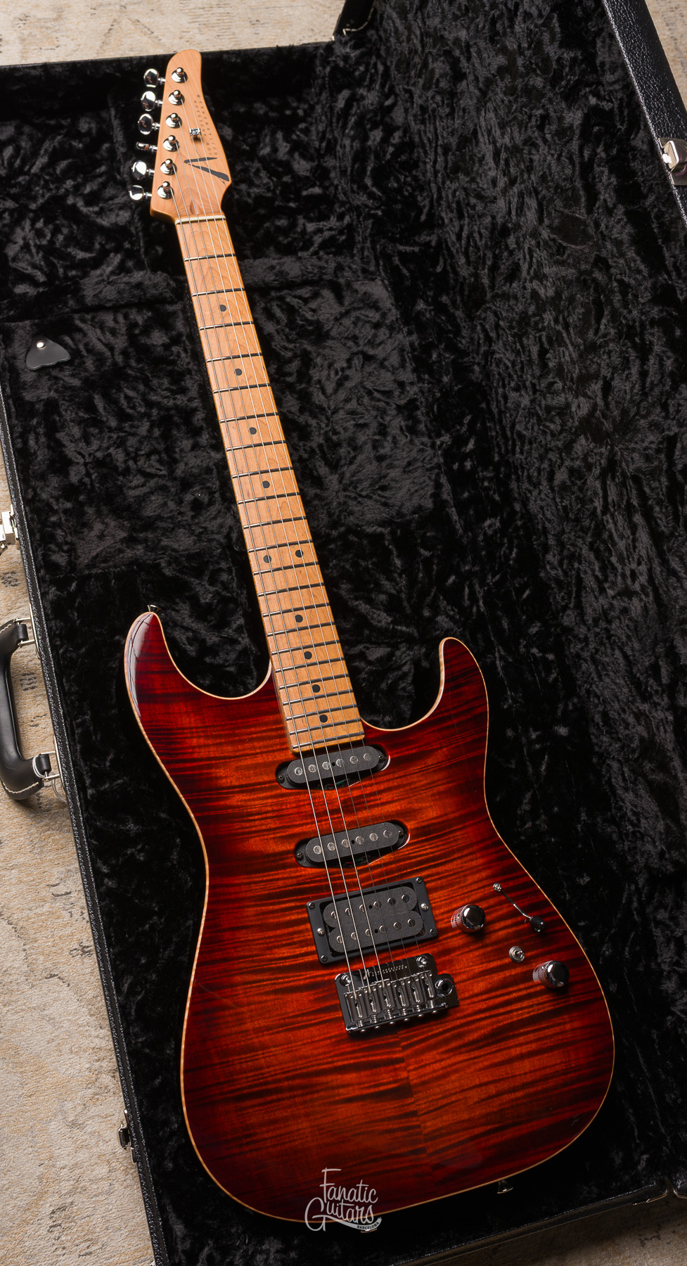 Tom Anderson Drop Top Shorty - Burnished Orange Burst #09-13-25N