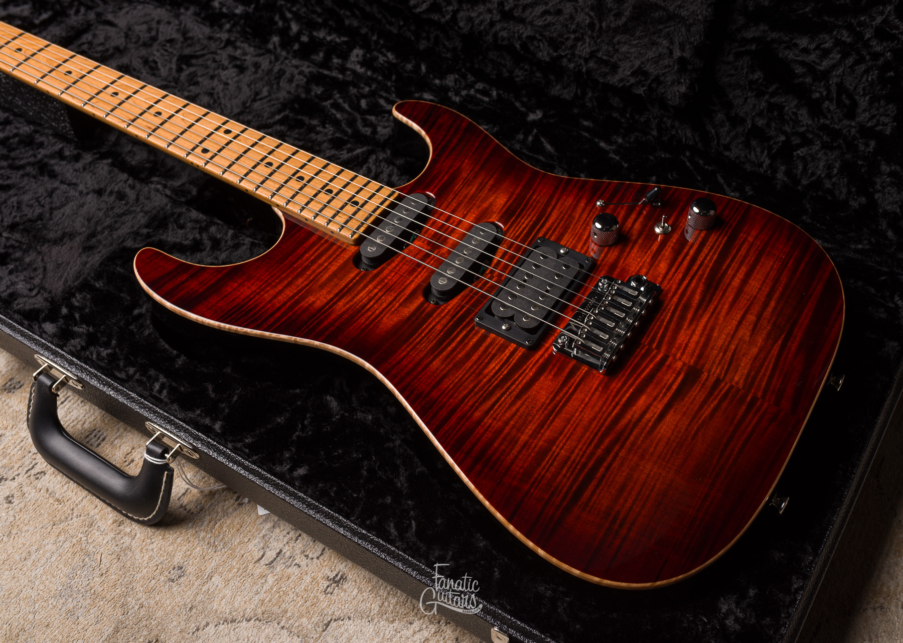 Tom Anderson Drop Top Shorty - Burnished Orange Burst #09-13-25N