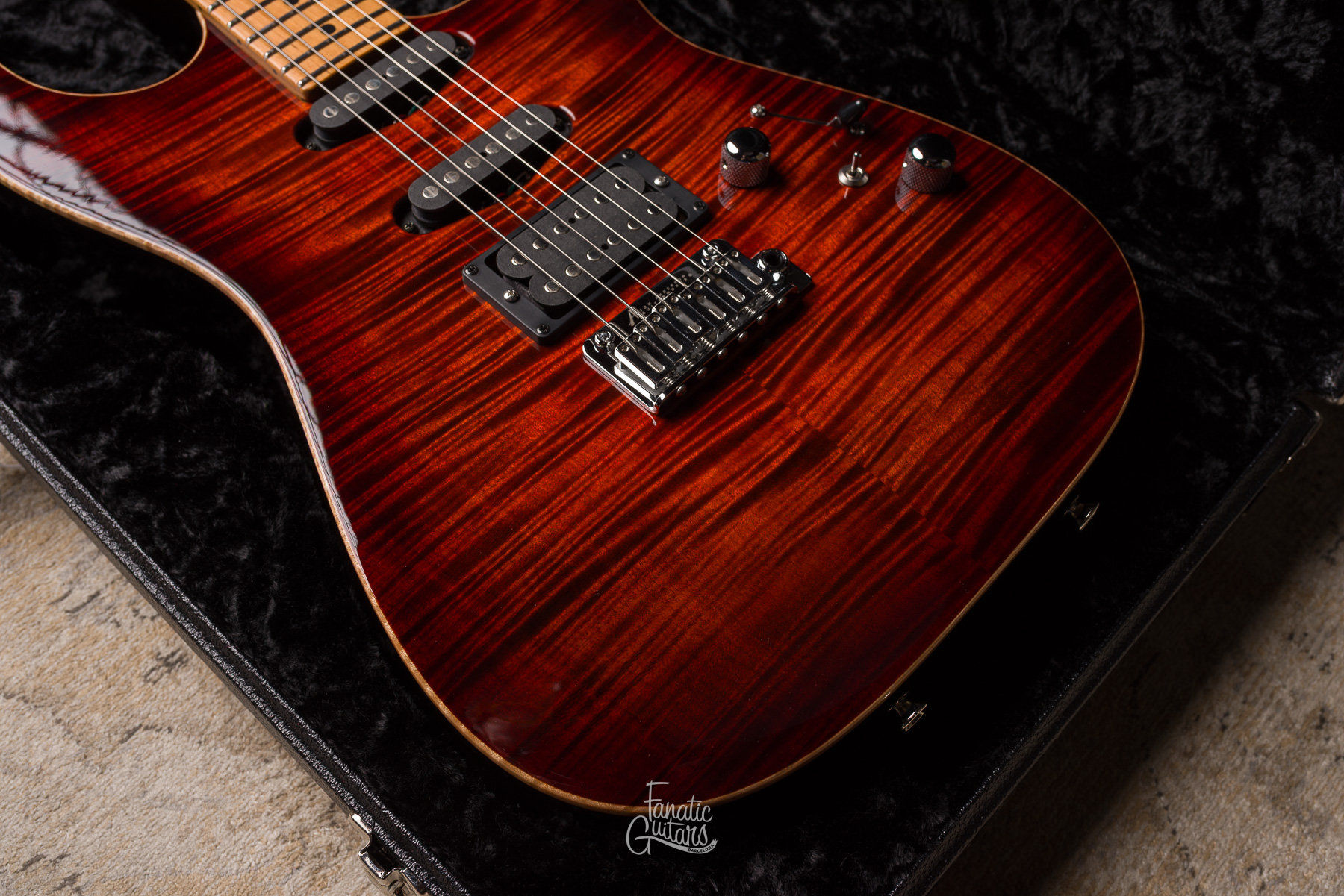 Tom Anderson Drop Top Shorty - Burnished Orange Burst #09-13-25N