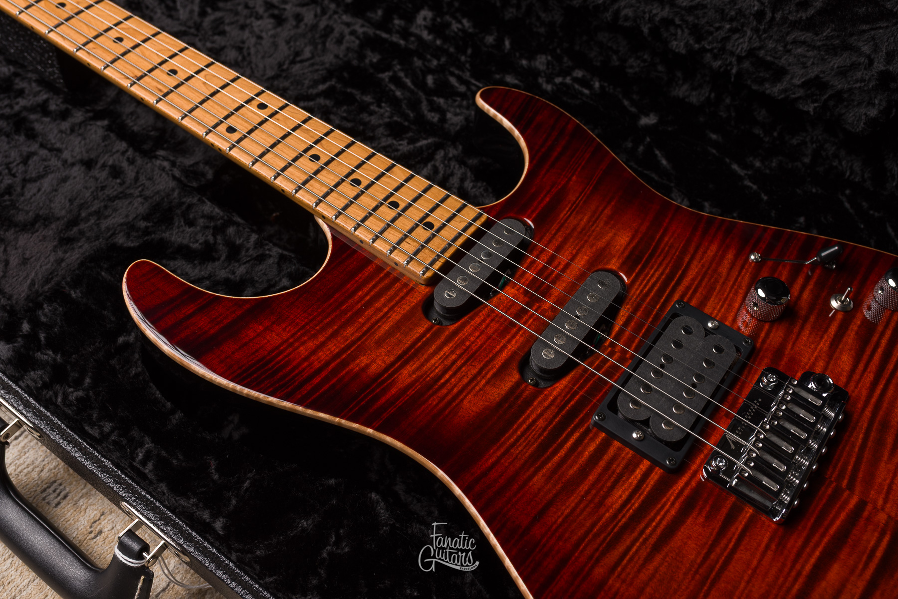 Tom Anderson Drop Top Shorty - Burnished Orange Burst #09-13-25N