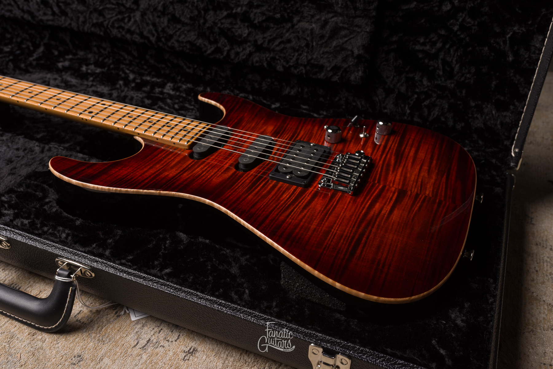 Tom Anderson Drop Top Shorty - Burnished Orange Burst #09-13-25N