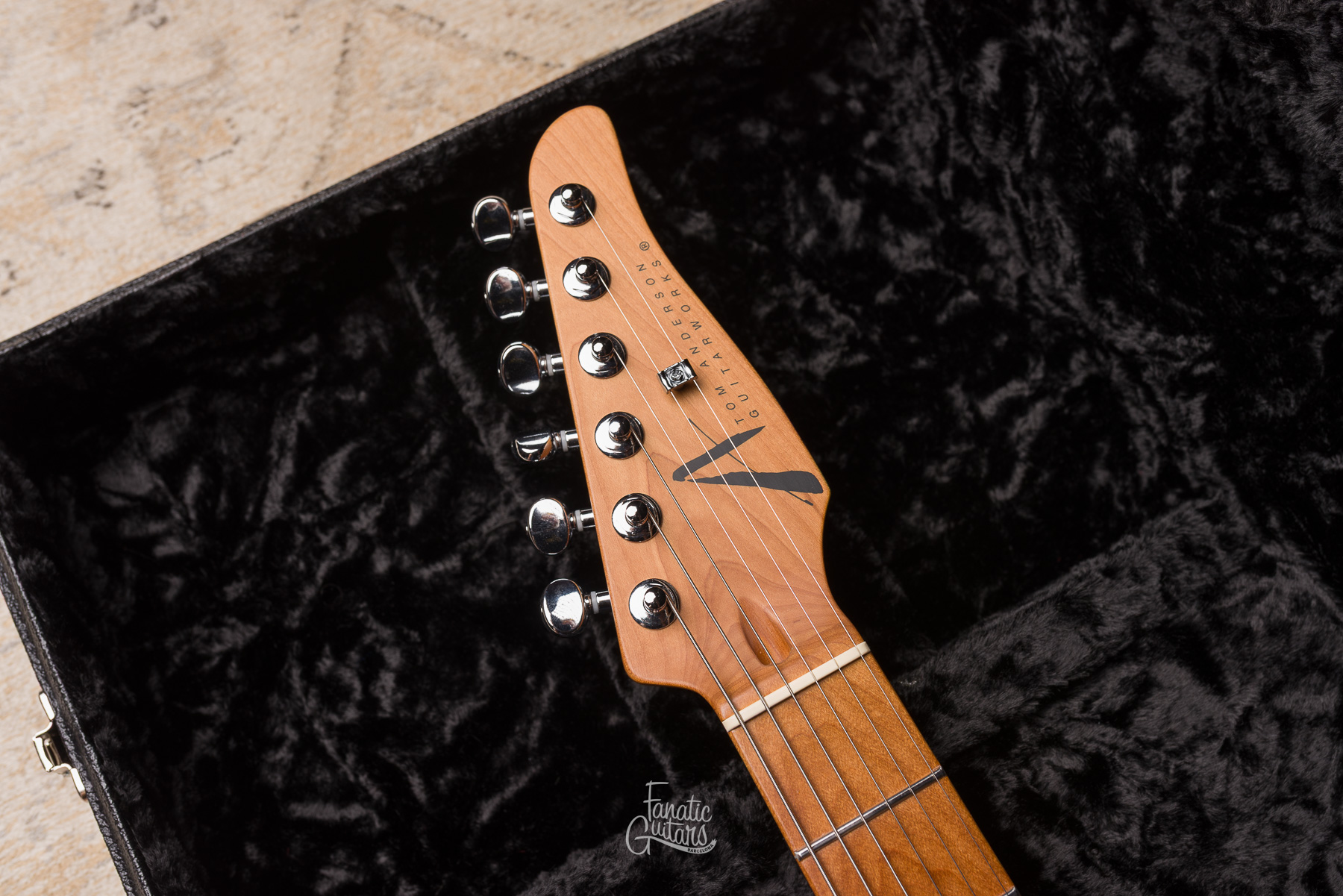 Tom Anderson Drop Top Shorty - Burnished Orange Burst #09-13-25N