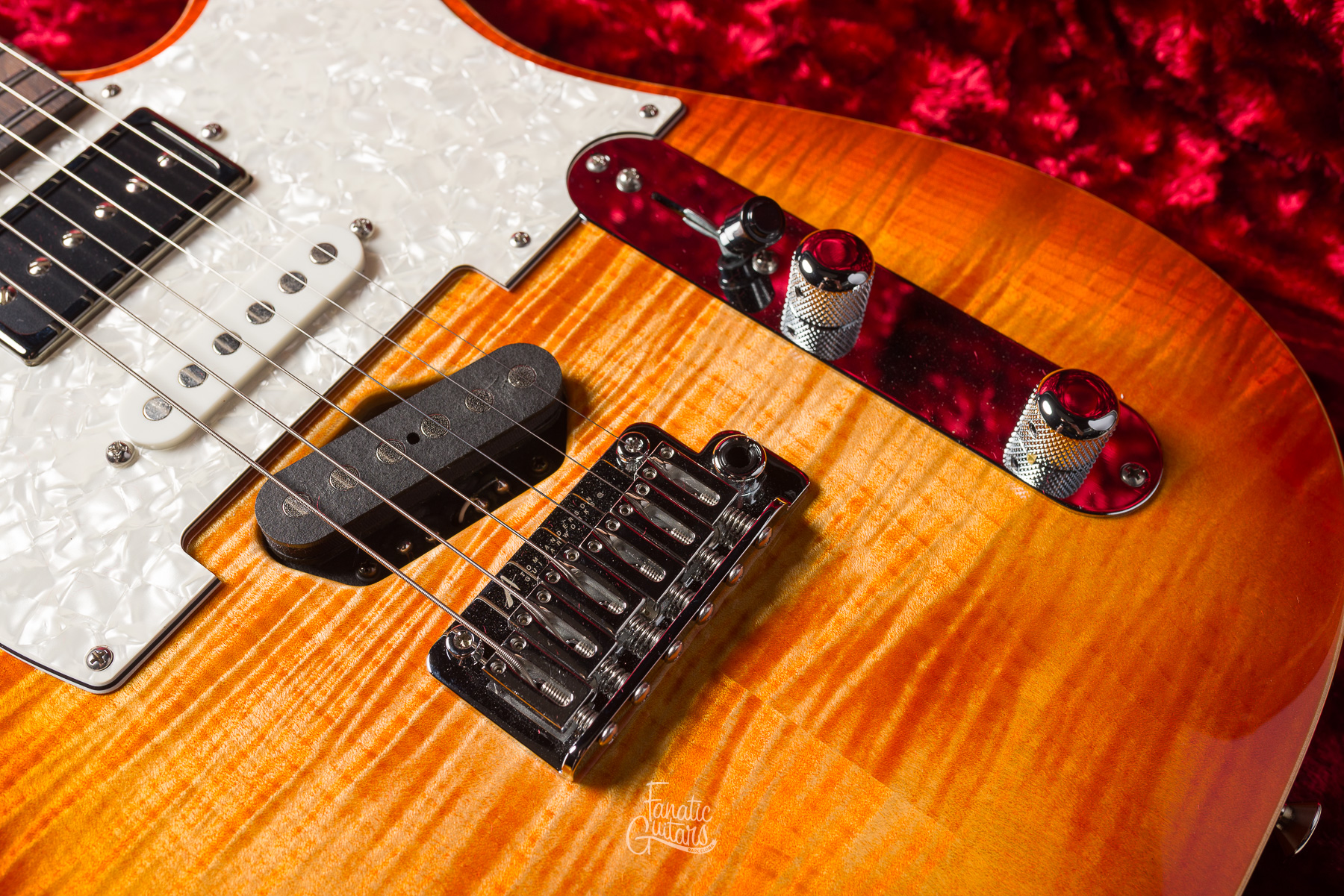 Tom Anderson Top T Classic Contoured - Natural Orange Burst #11-06-25N