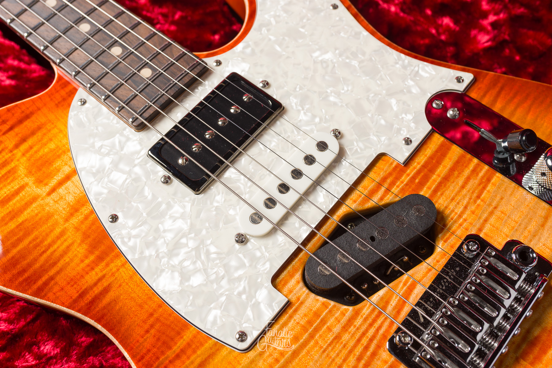 Tom Anderson Top T Classic Contoured - Natural Orange Burst #11-06-25N