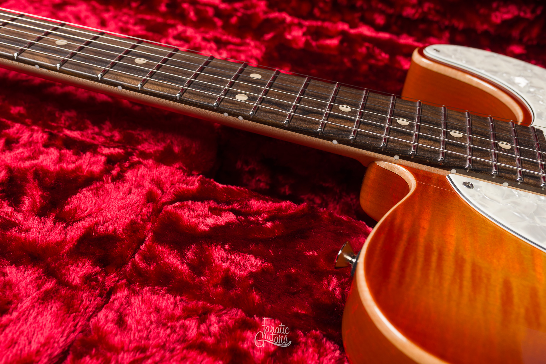 Tom Anderson Top T Classic Contoured - Natural Orange Burst #11-06-25N