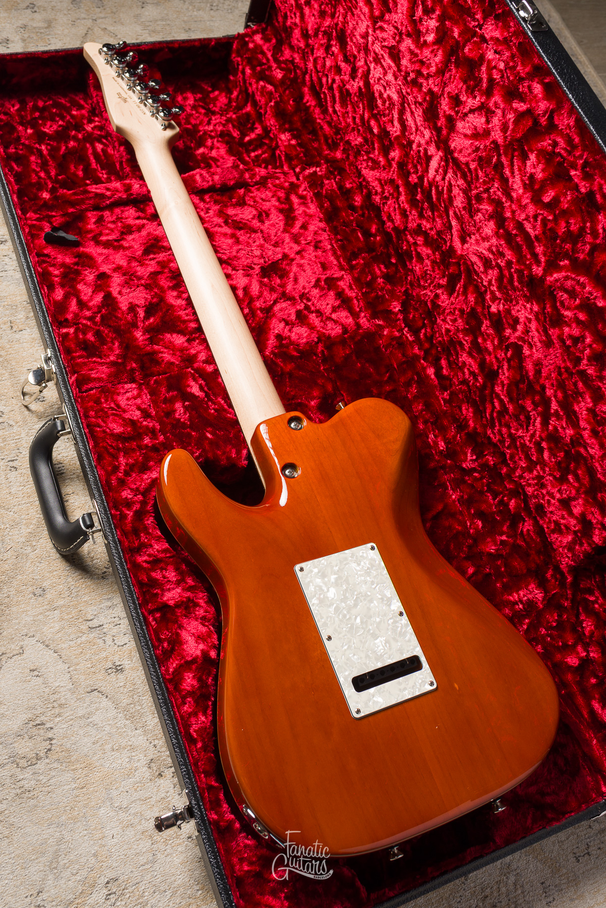 Tom Anderson Top T Classic Contoured - Natural Orange Burst #11-06-25N