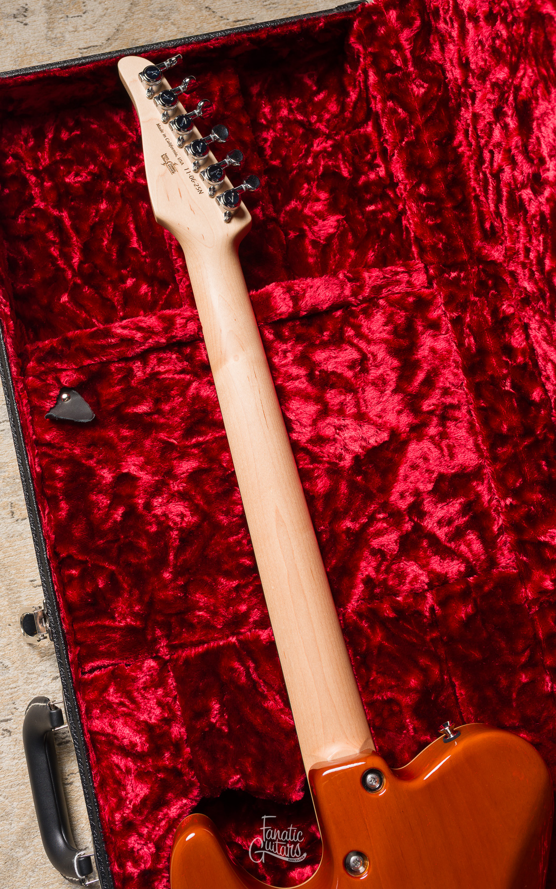 Tom Anderson Top T Classic Contoured - Natural Orange Burst #11-06-25N