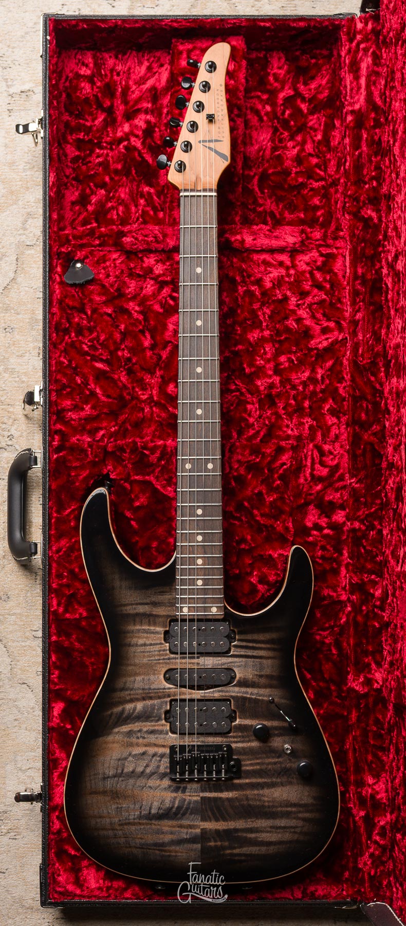 Tom Anderson Angel - Natural Black Burst #10-03-25P