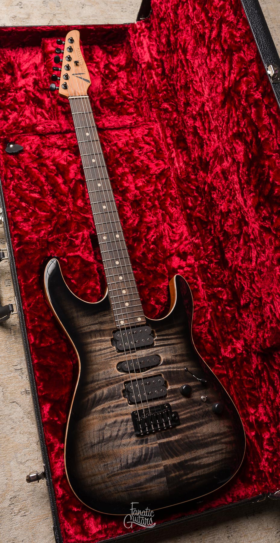 Tom Anderson Angel - Natural Black Burst #10-03-25P