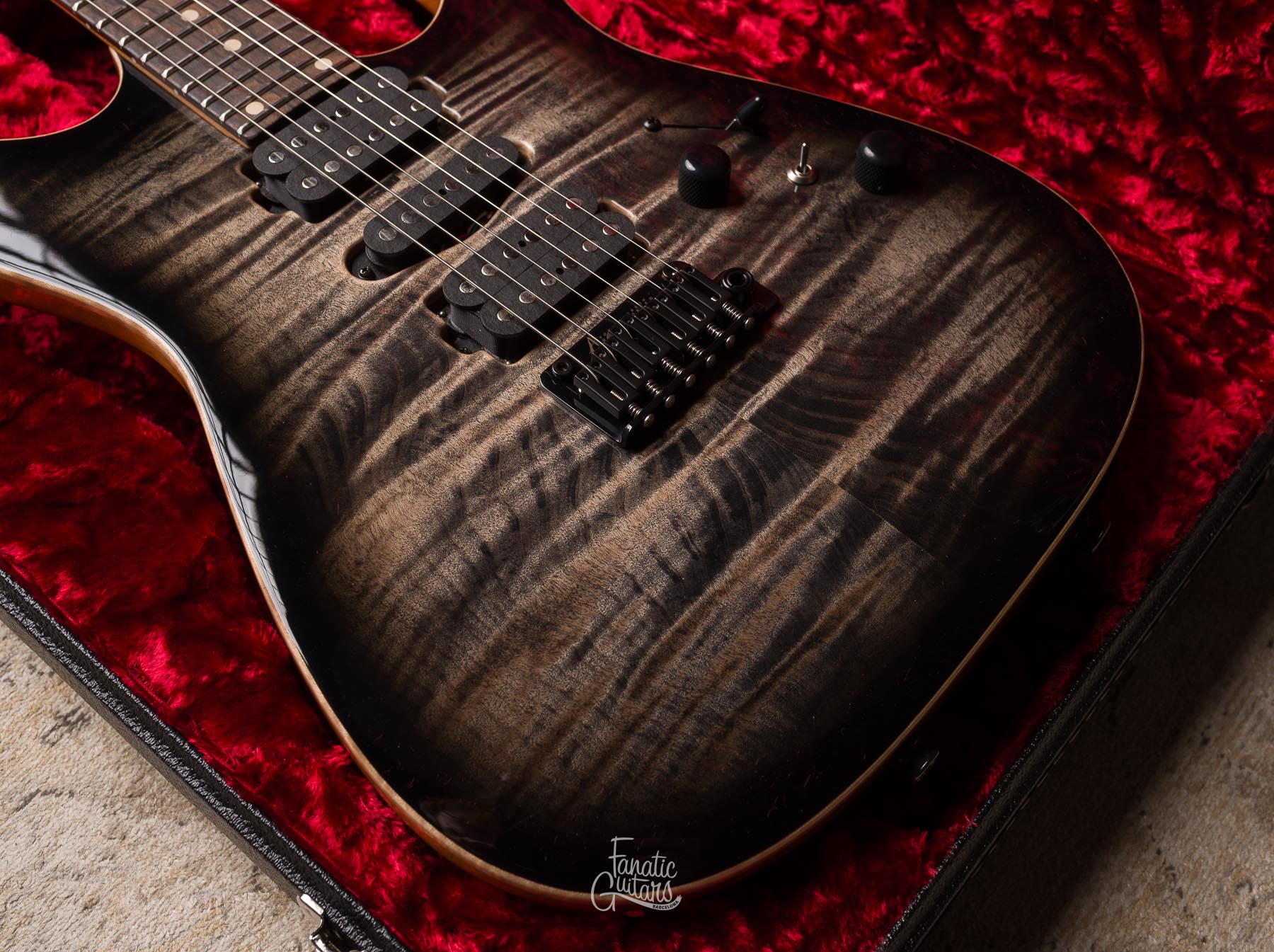 Tom Anderson Angel - Natural Black Burst #10-03-25P