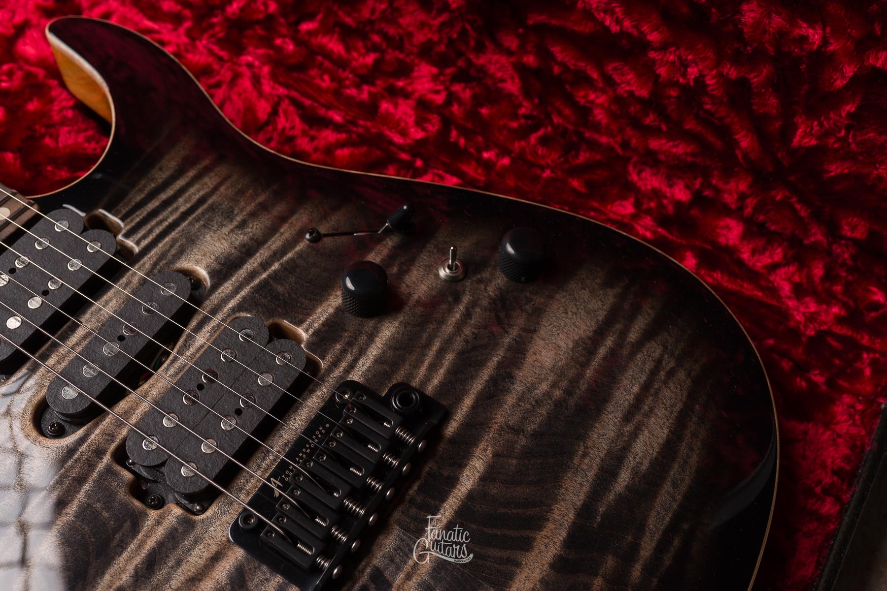 Tom Anderson Angel - Natural Black Burst #10-03-25P