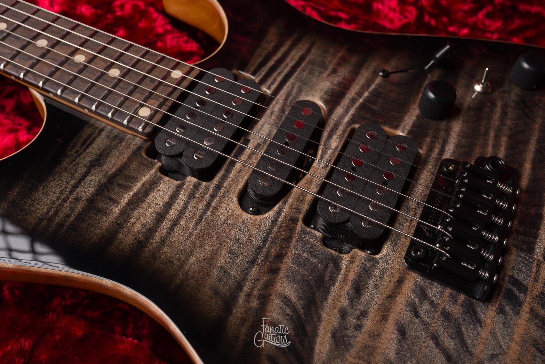Tom Anderson Angel - Natural Black Burst #10-03-25P