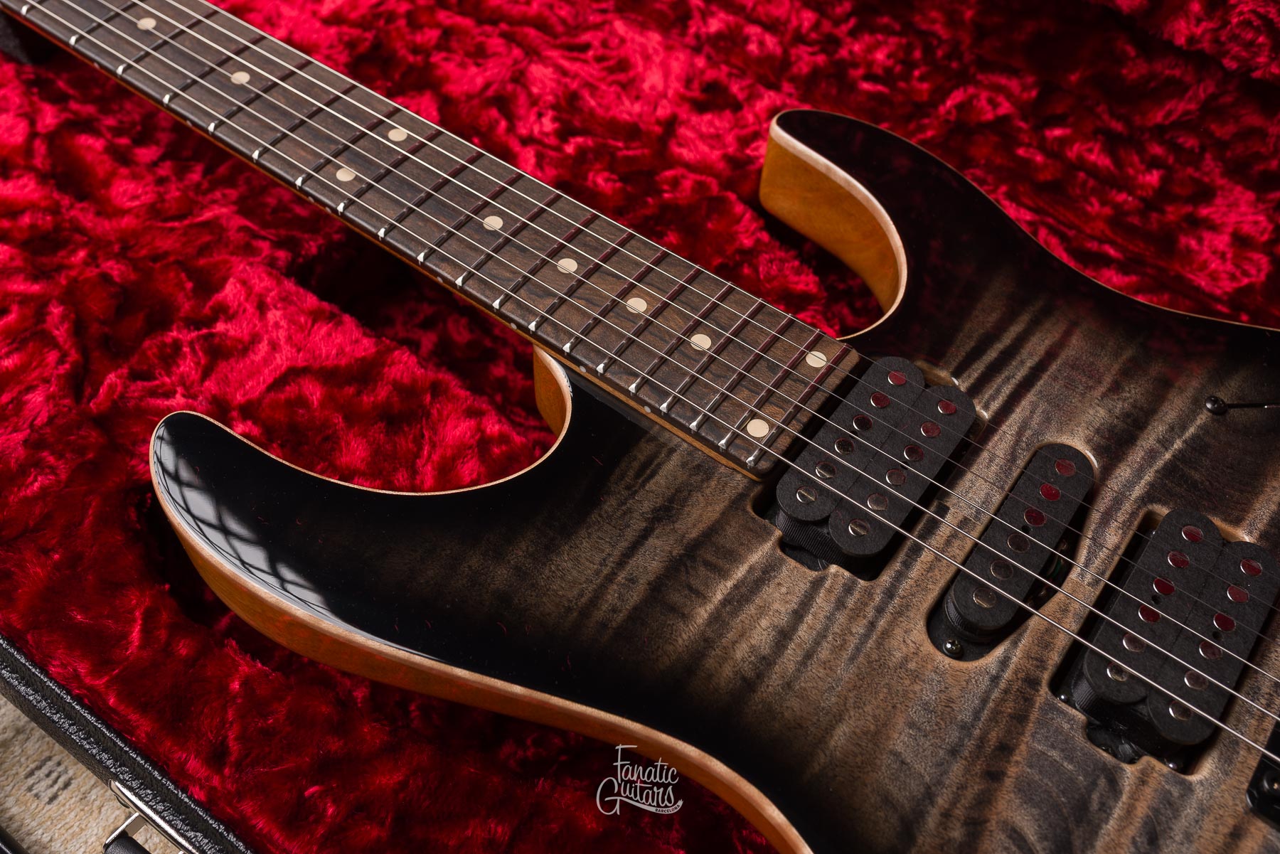 Tom Anderson Angel - Natural Black Burst #10-03-25P