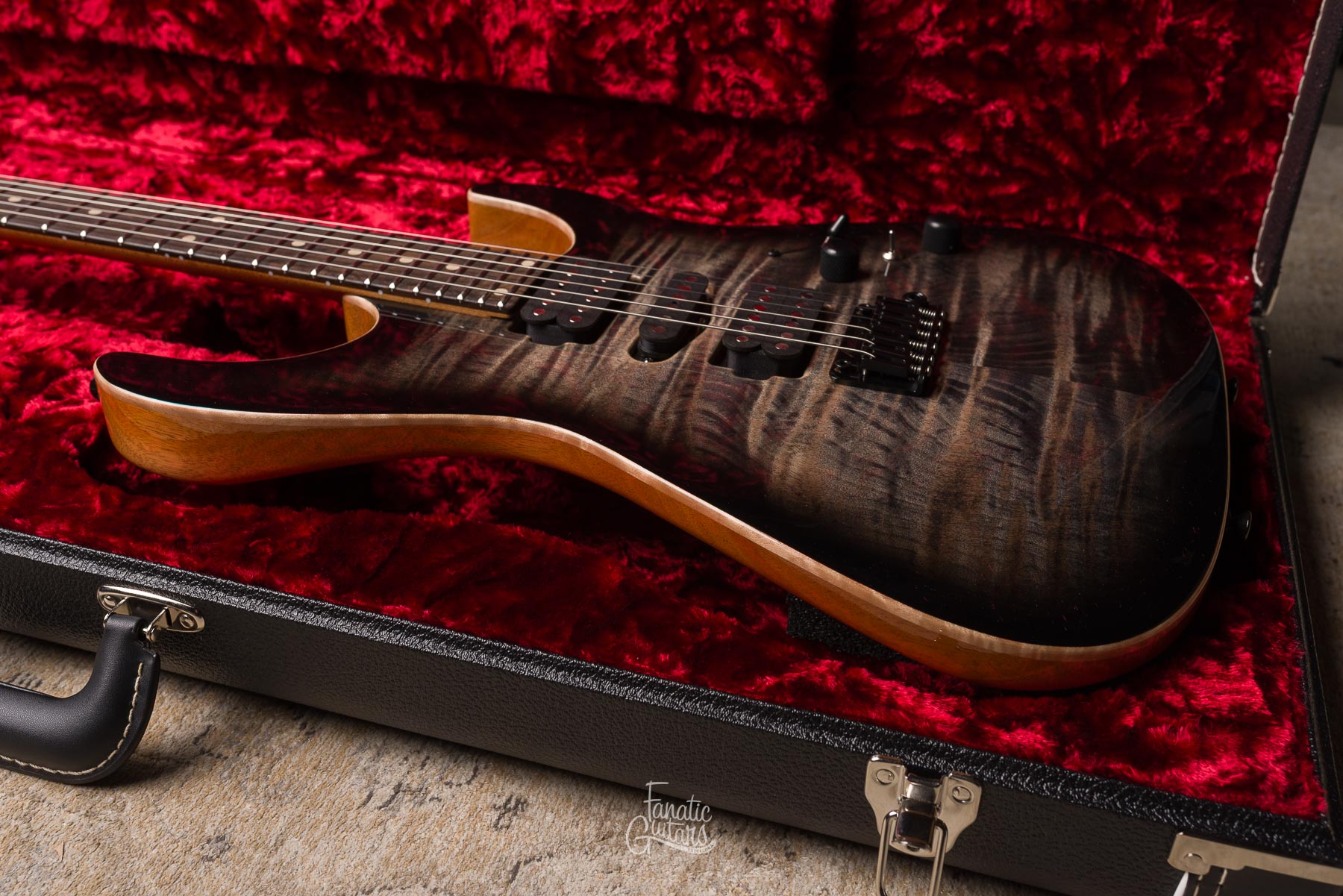 Tom Anderson Angel - Natural Black Burst #10-03-25P
