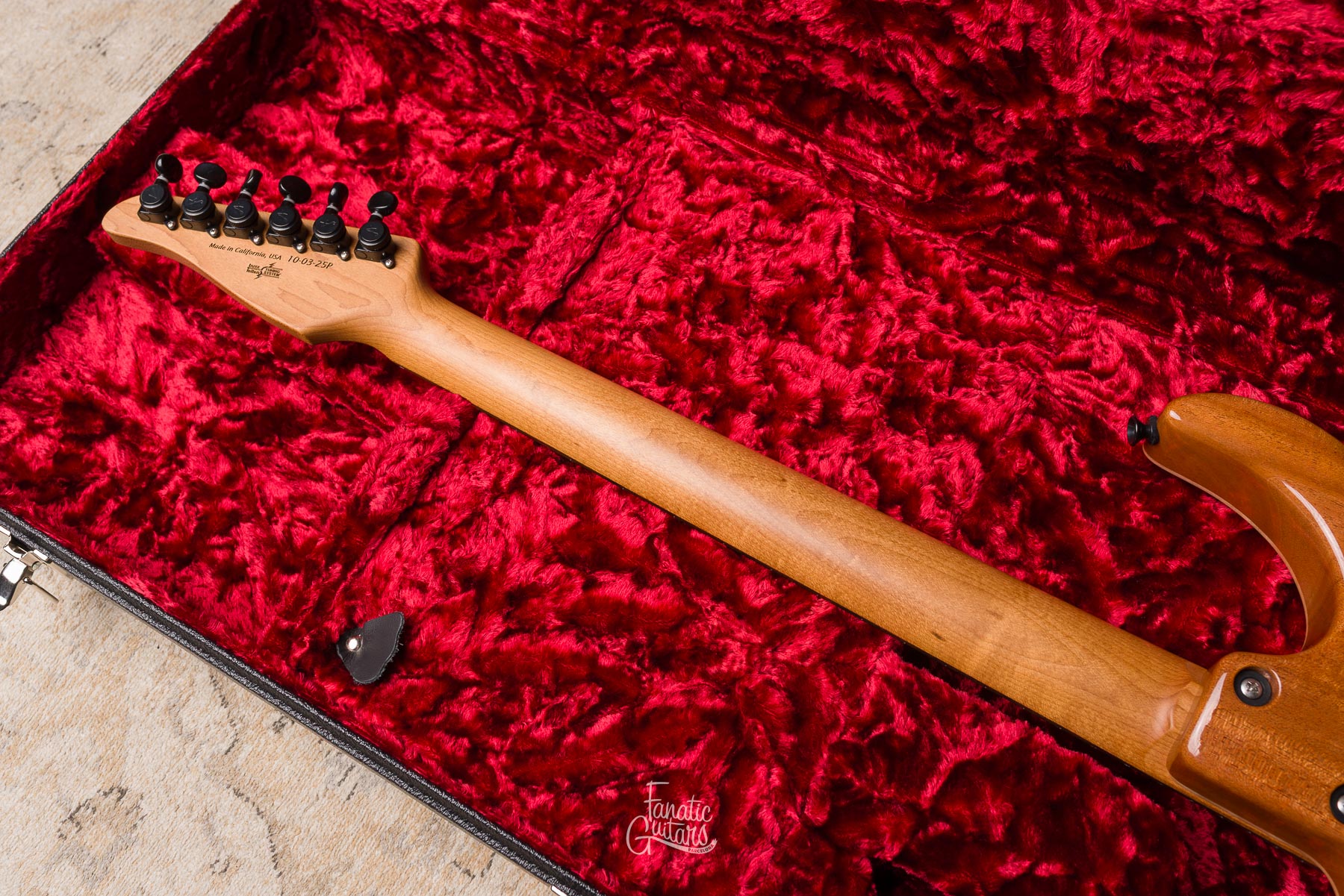 Tom Anderson Angel - Natural Black Burst #10-03-25P