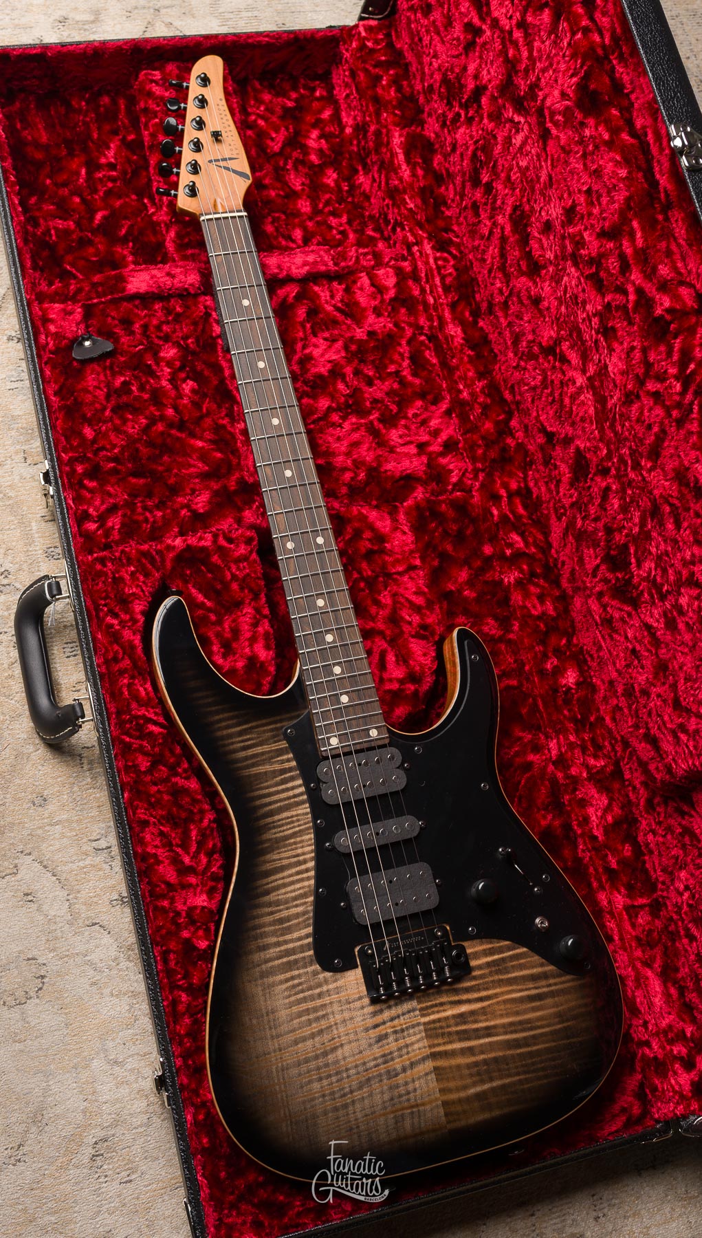 Tom Anderson Guardian Angel - Natural Black Burst #10-11-25A