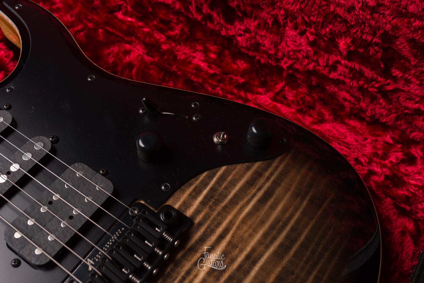 Tom Anderson Guardian Angel - Natural Black Burst #10-11-25A