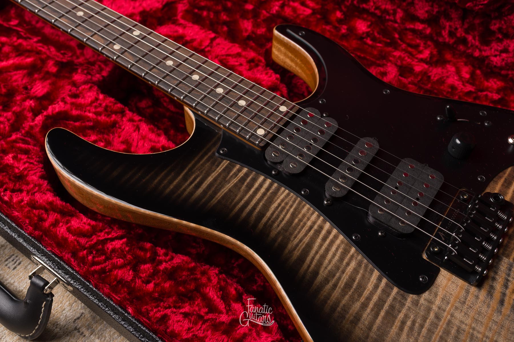 Tom Anderson Guardian Angel - Natural Black Burst #10-11-25A