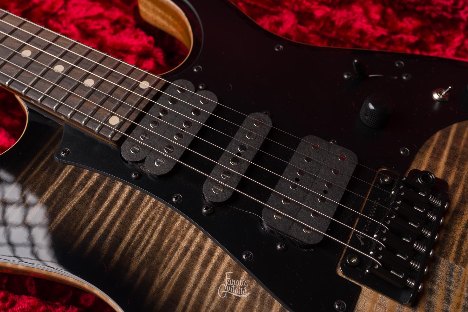 Tom Anderson Guardian Angel - Natural Black Burst #10-11-25A