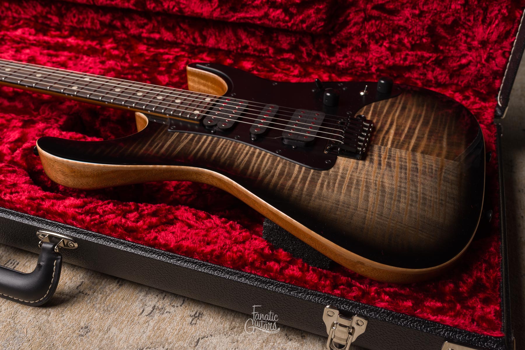 Tom Anderson Guardian Angel - Natural Black Burst #10-11-25A