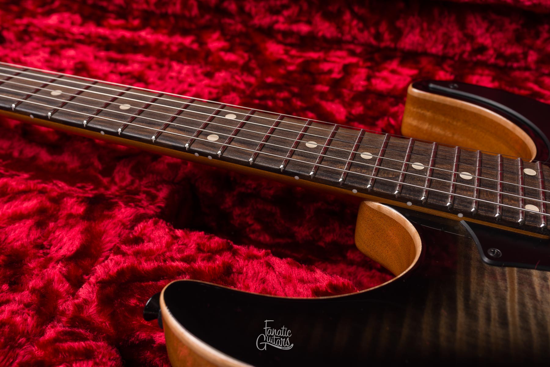 Tom Anderson Guardian Angel - Natural Black Burst #10-11-25A