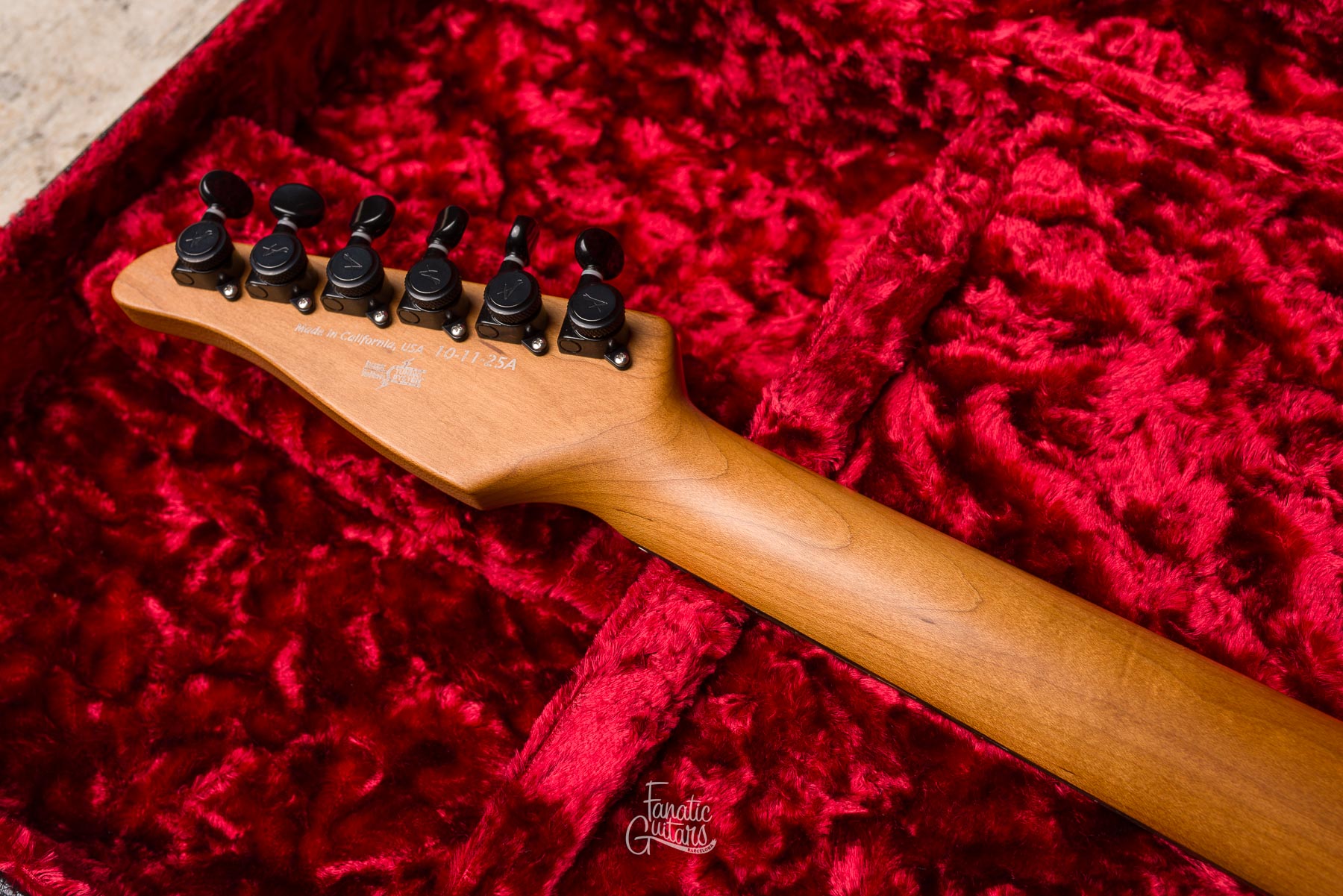 Tom Anderson Guardian Angel - Natural Black Burst #10-11-25A